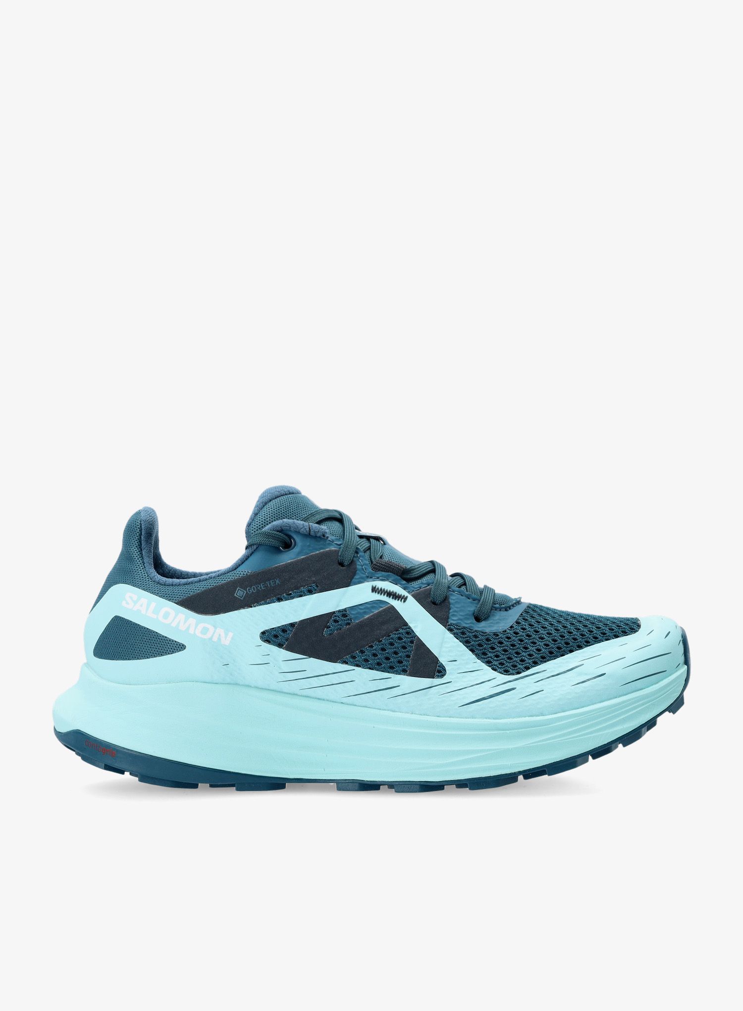 Dámské trailové boty Salomon Ultra Flow GTX - dive/turquoise/carbon