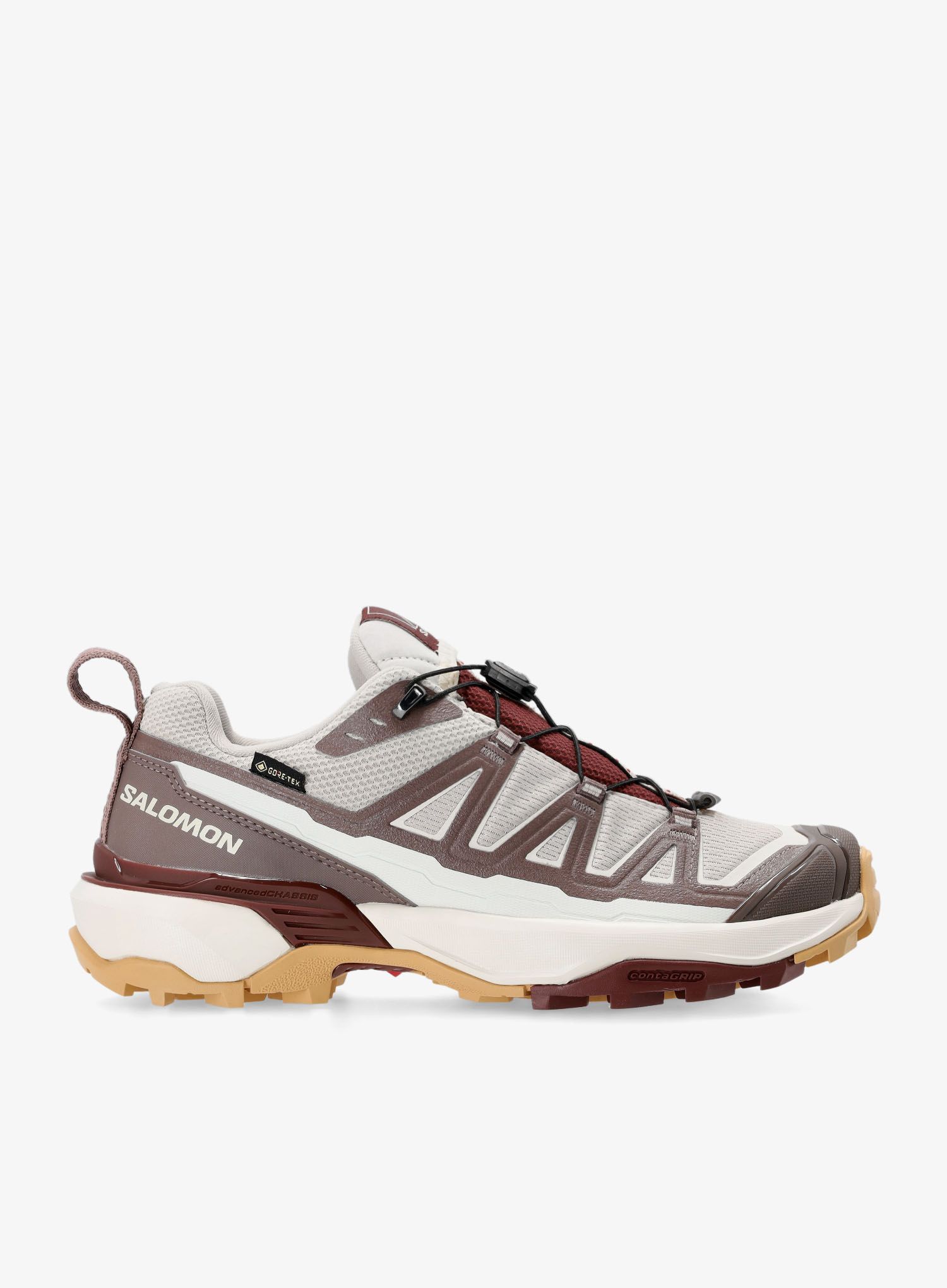 Turistické boty dámské Salomon X Ultra 360 Edge GTX - silver/iron/rum