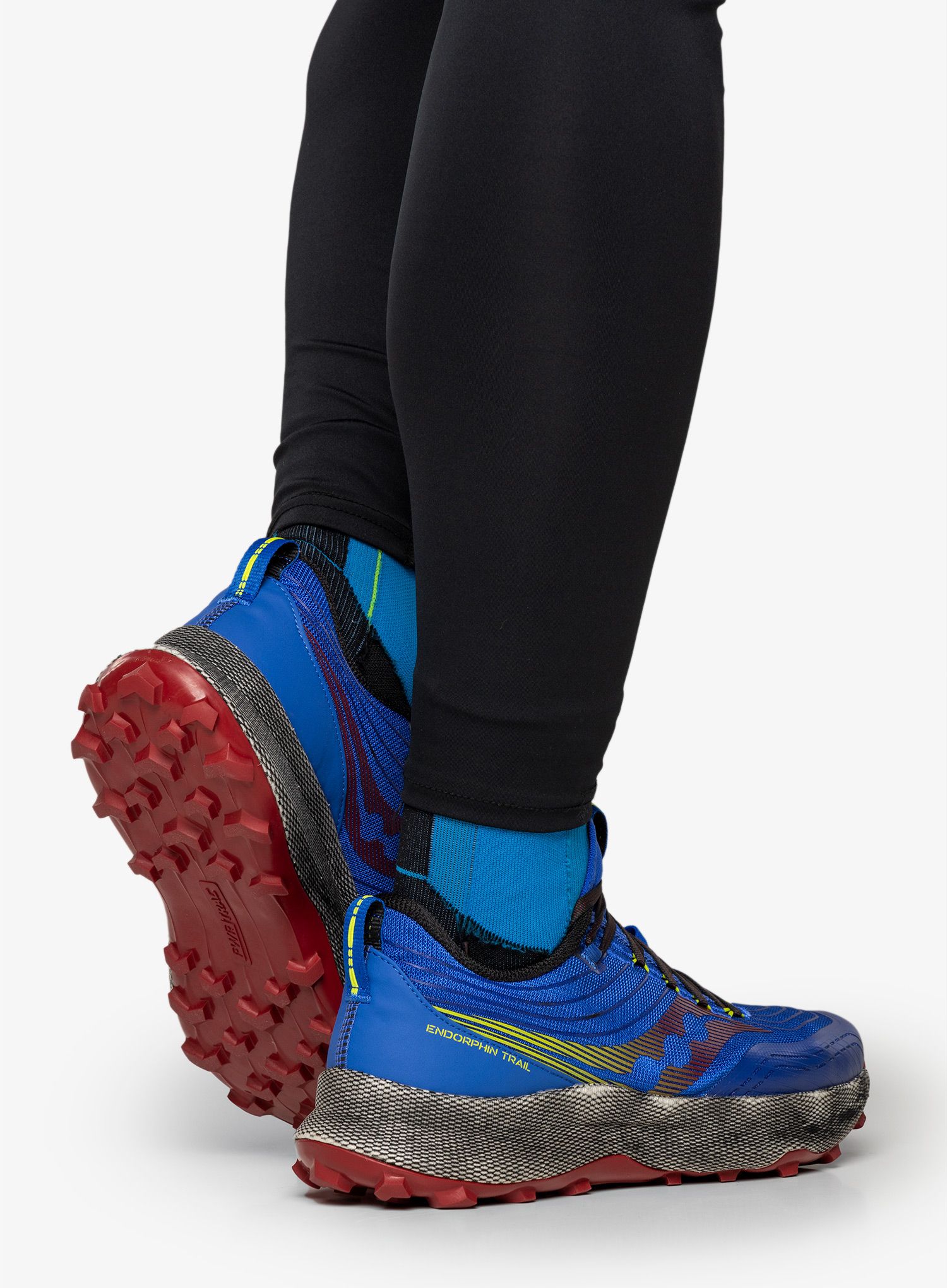 Pánské trailové boty Saucony Endorphin Trail - blue raz/spice
