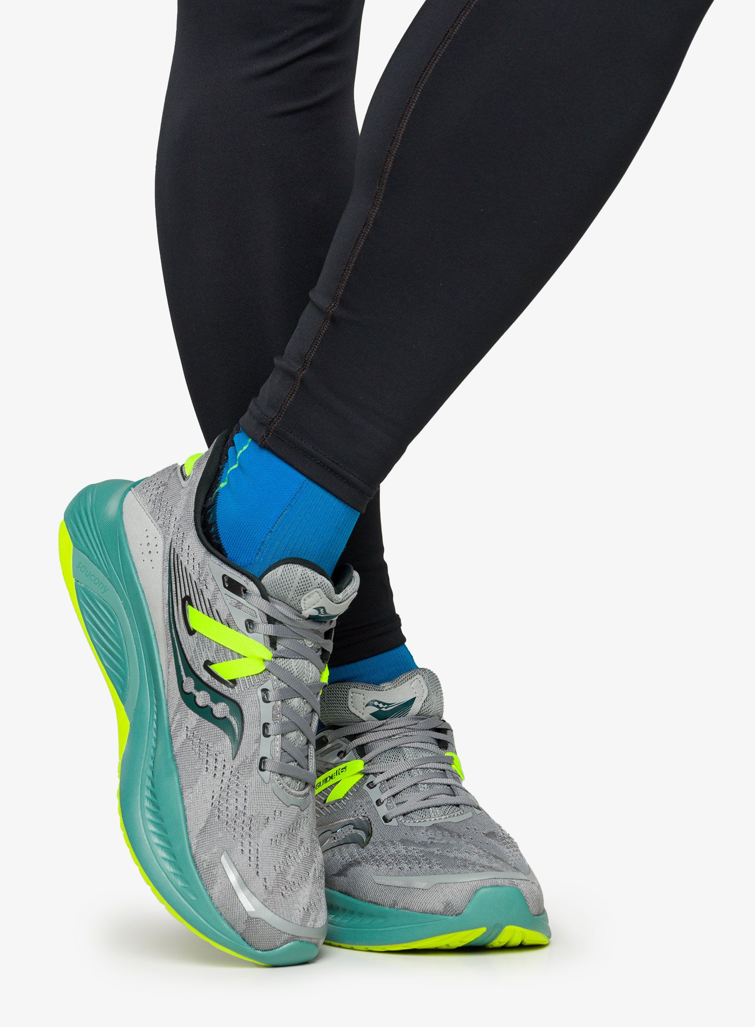 Boty na běhání pánské Saucony Guide 16 - fossil/moss