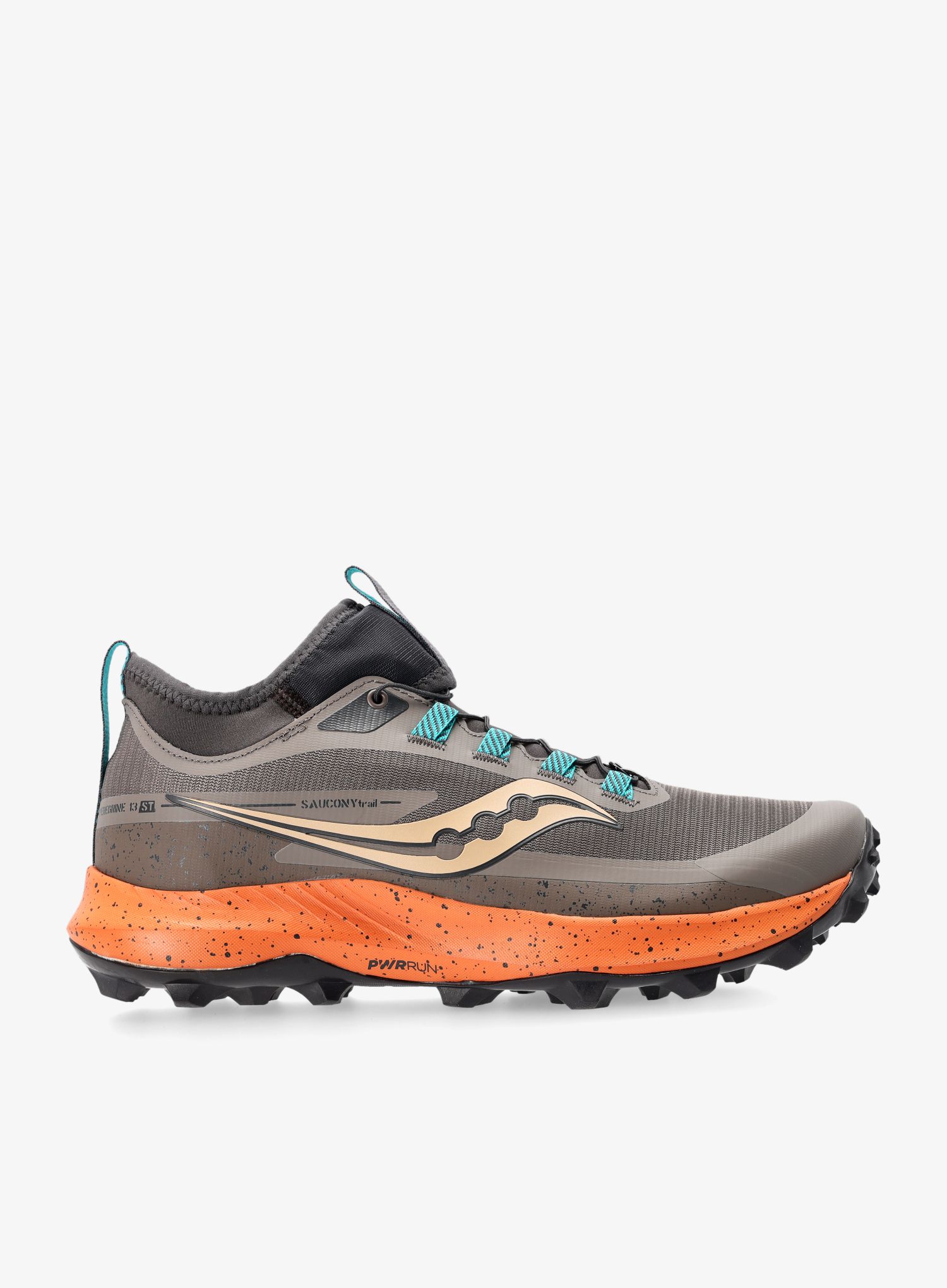 Pánské trailové boty Saucony Peregrine 13 ST - umber/basalt
