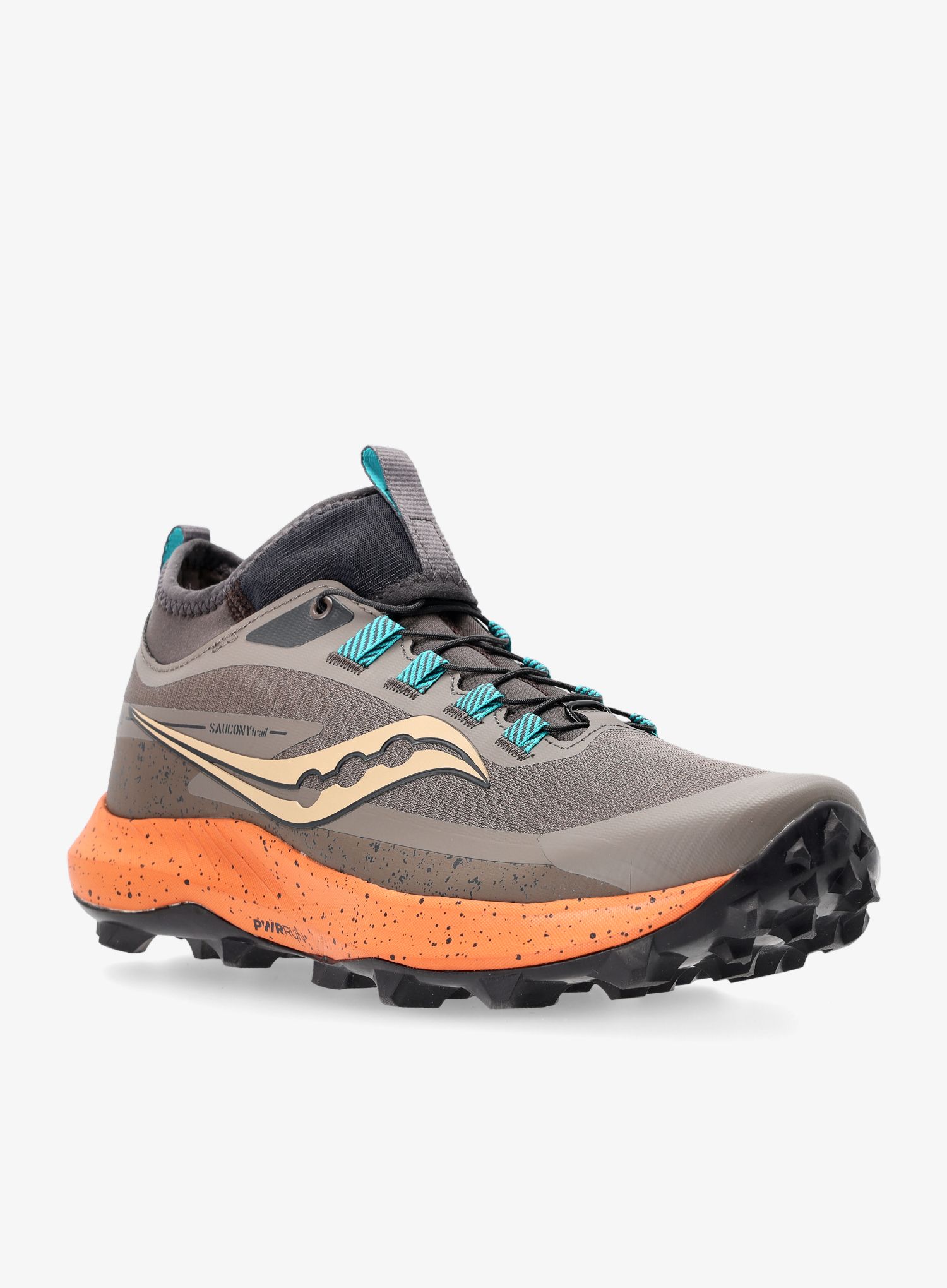 Pánské trailové boty Saucony Peregrine 13 ST - umber/basalt