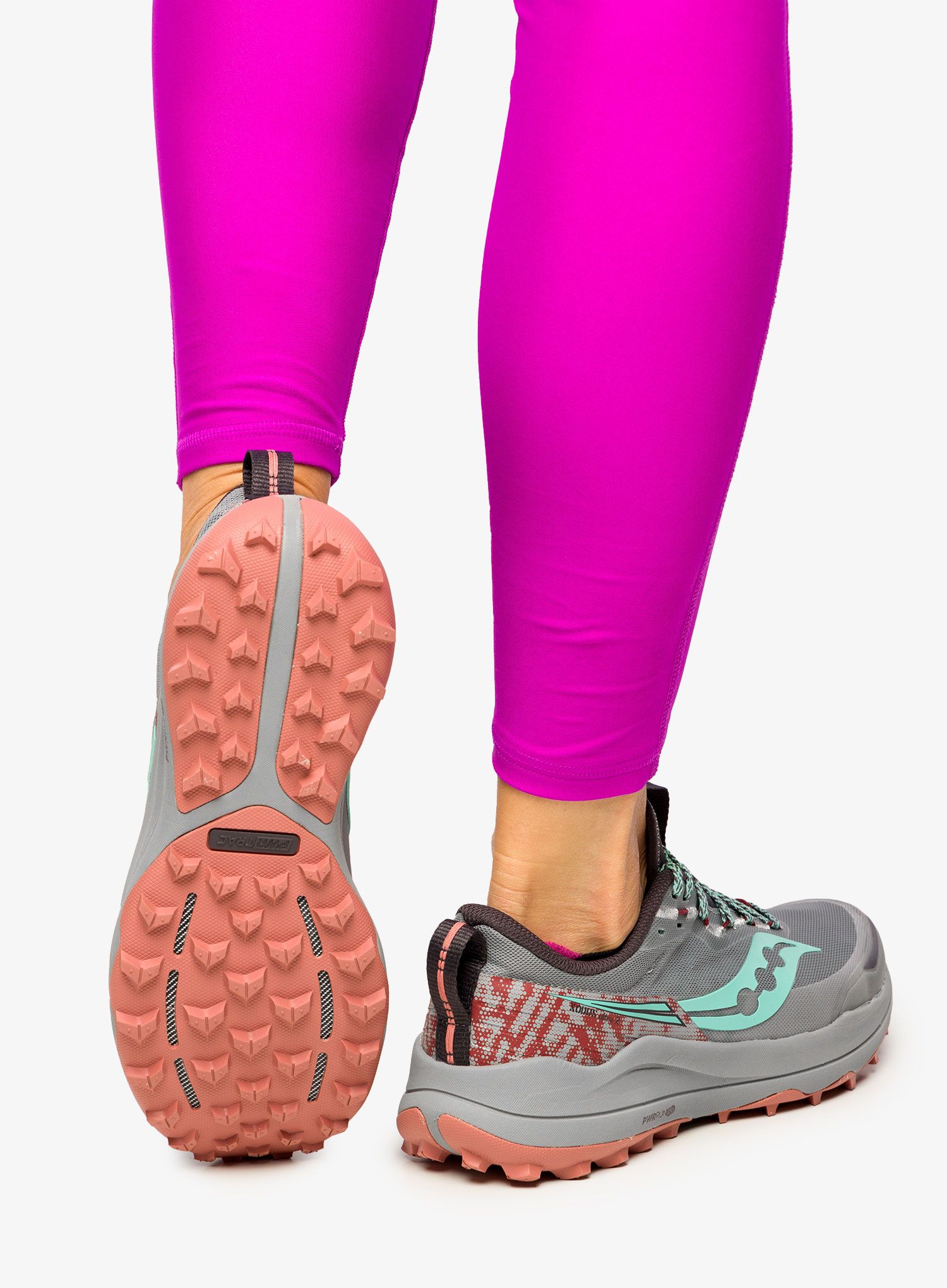 Dámské trailové boty Saucony Xodus Ultra 2  - fossil/soot