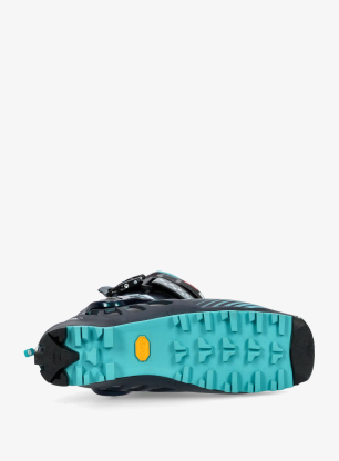 Dámské skialpové boty Scarpa F1 - anthracite/aqua