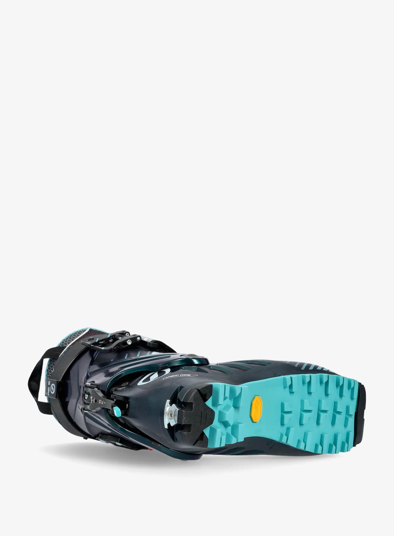 Dámské skialpové boty Scarpa F1 - anthracite/aqua