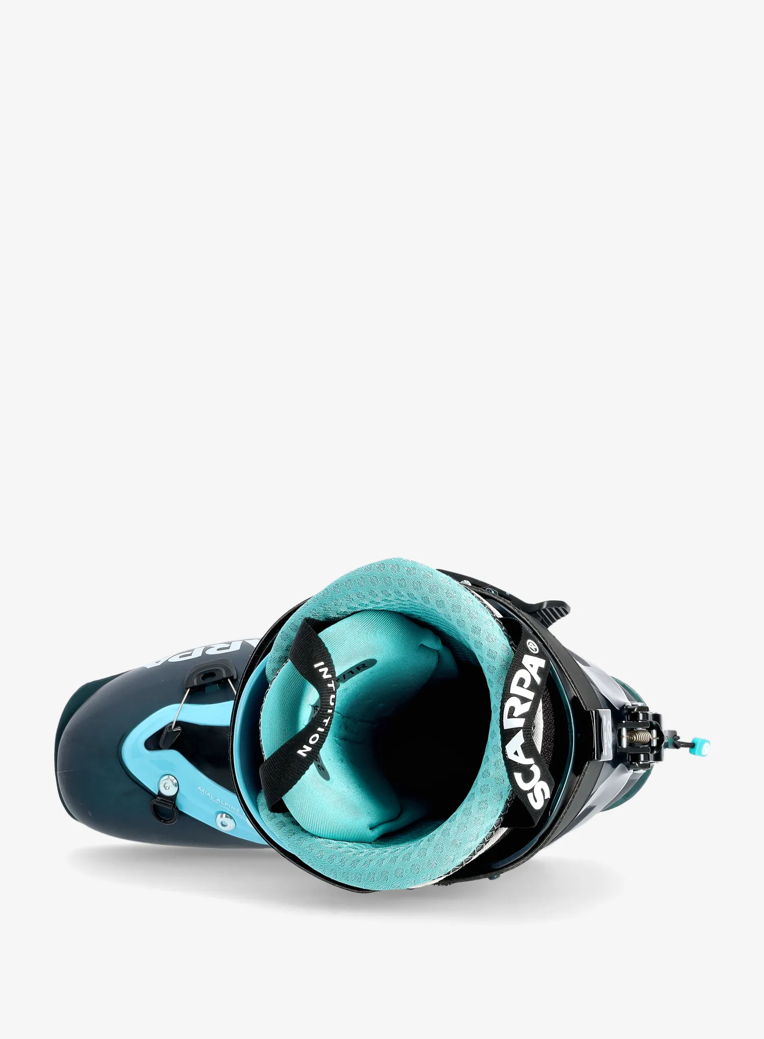 Dámské skialpové boty Scarpa F1 - anthracite/aqua