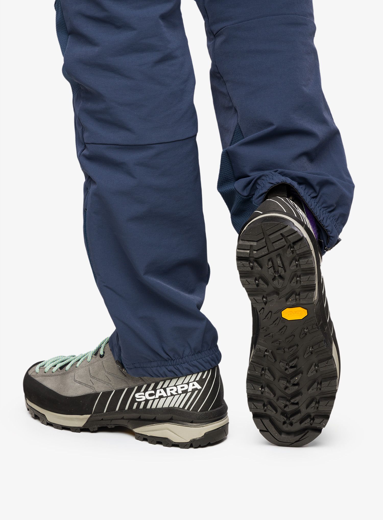 Nízká treková obuv dámská Scarpa Mescalito TRK L GTX - midgray/dusty lagoon