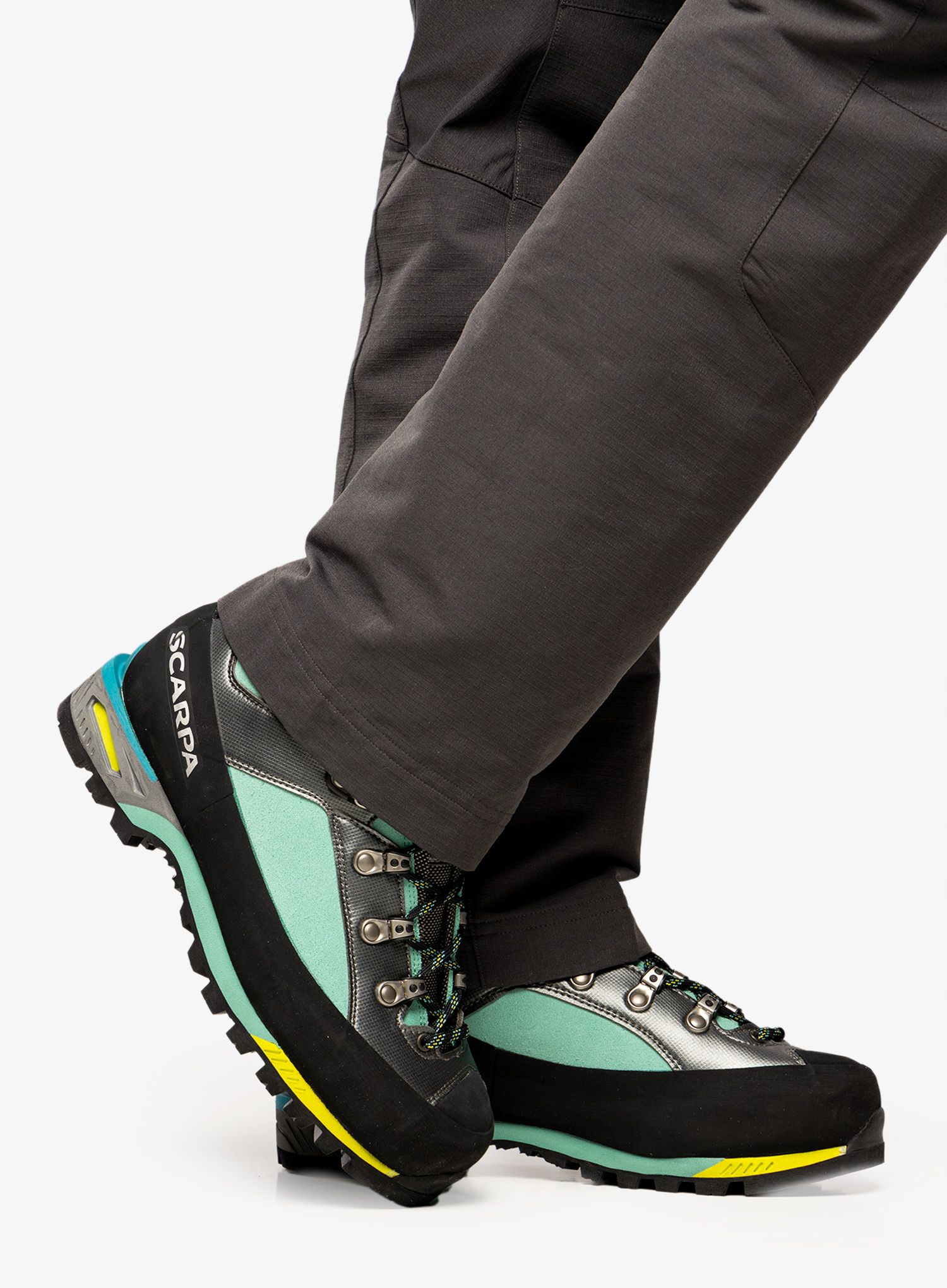 Dámské vysokohorské boty Scarpa Triolet GTX - green blue