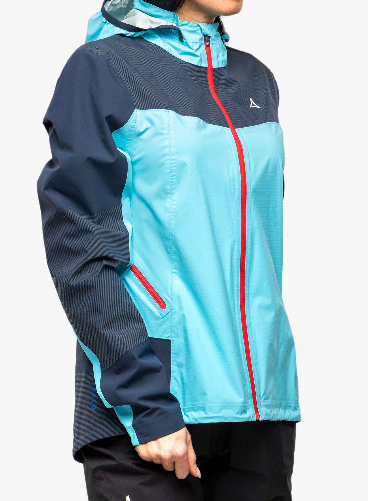 Bunda na kolo dámská Schoffel 2.5L Jacket Epic Trail - medium turquoise