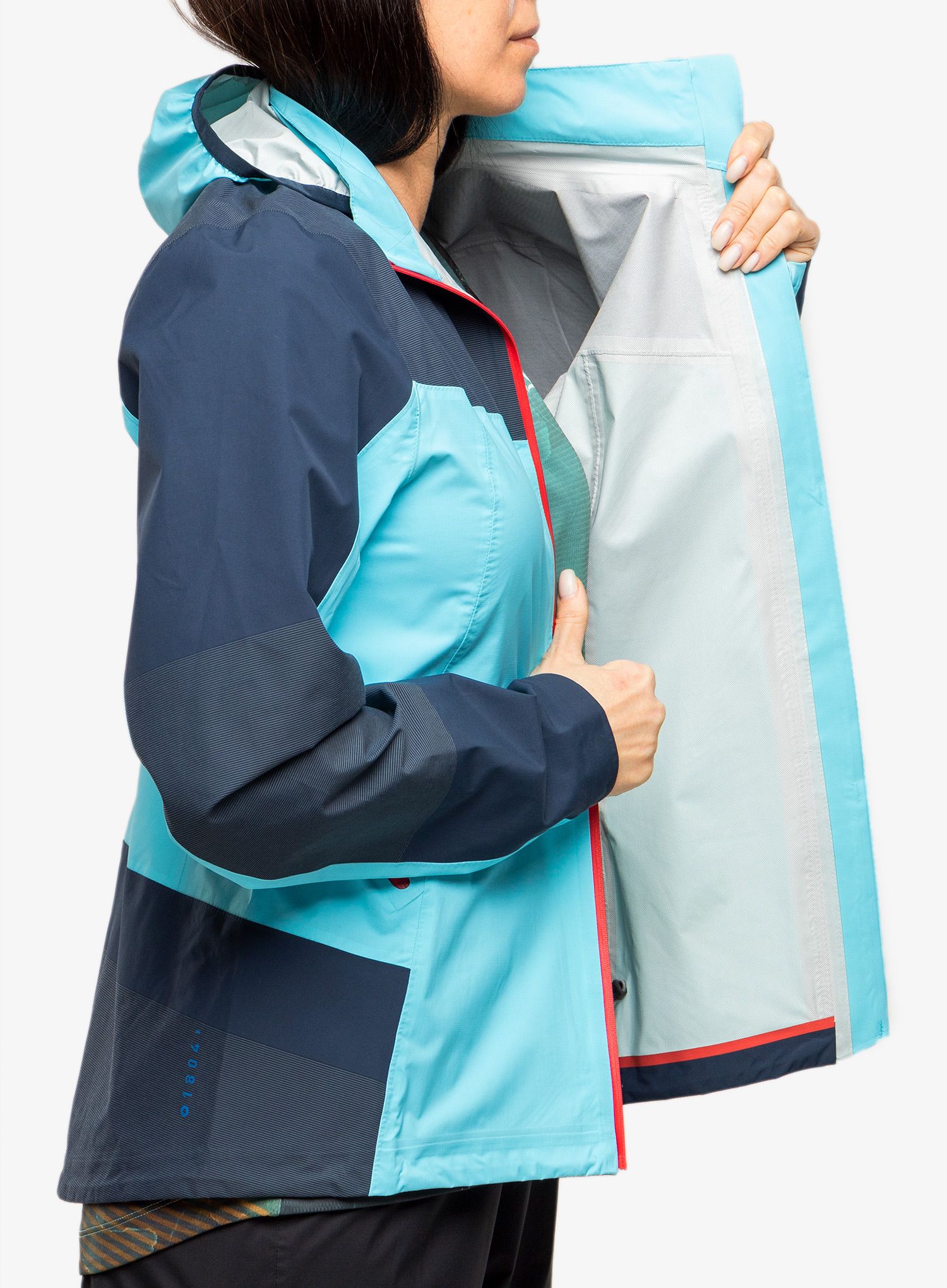 Bunda na kolo dámská Schoffel 2.5L Jacket Epic Trail - medium turquoise