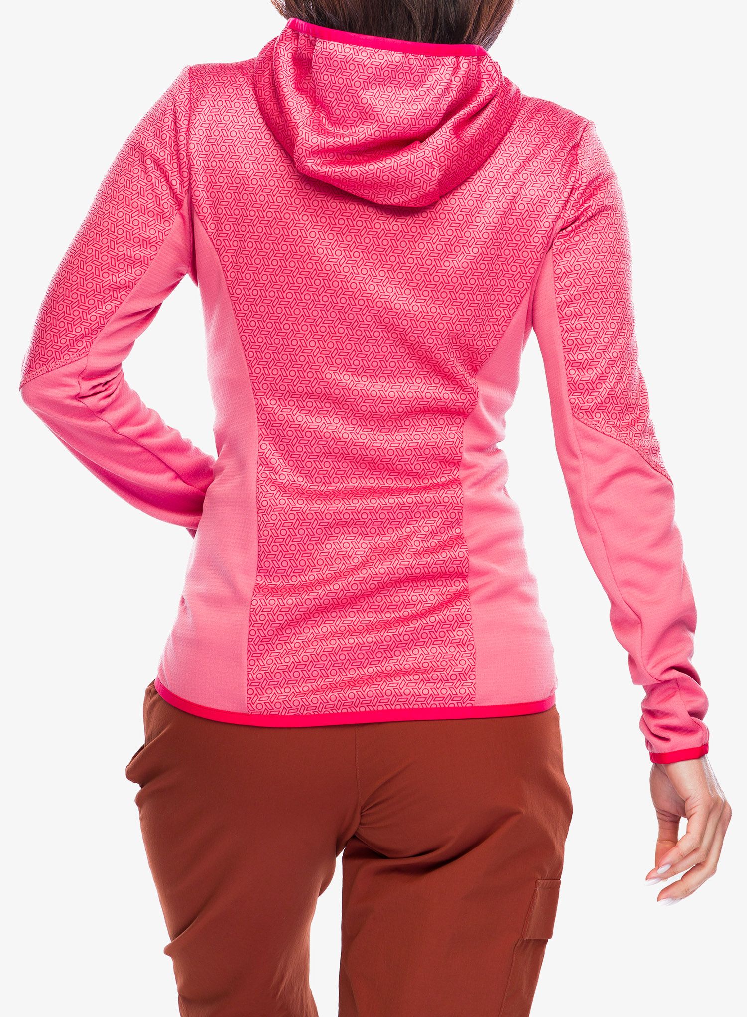 Outdoor mikina dámská Schoffel Fleece Hoody Svardalen - clasping rose