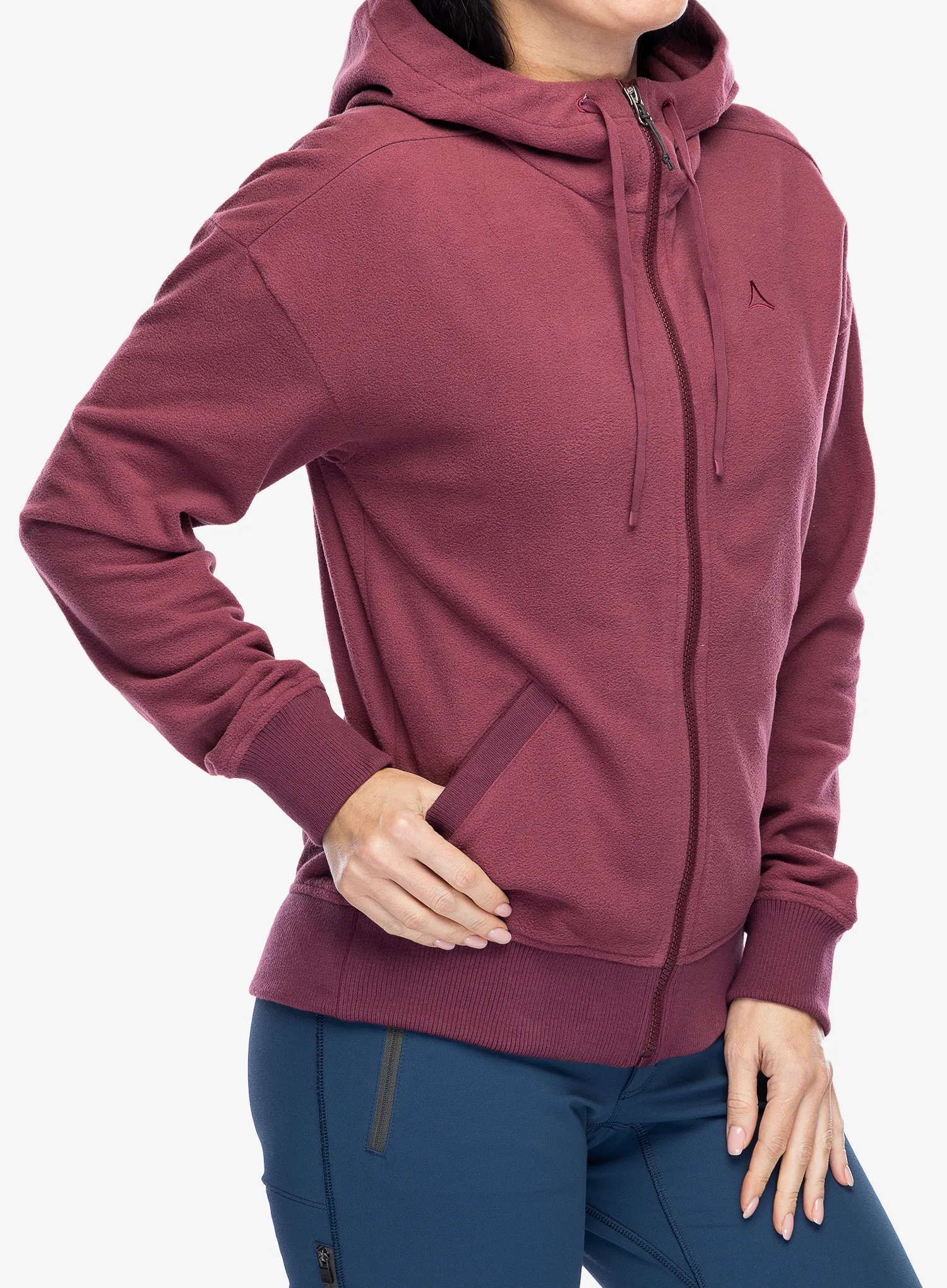 Fleece mikina dámská Schoffel Fleece Jk Style Leveche - acai
