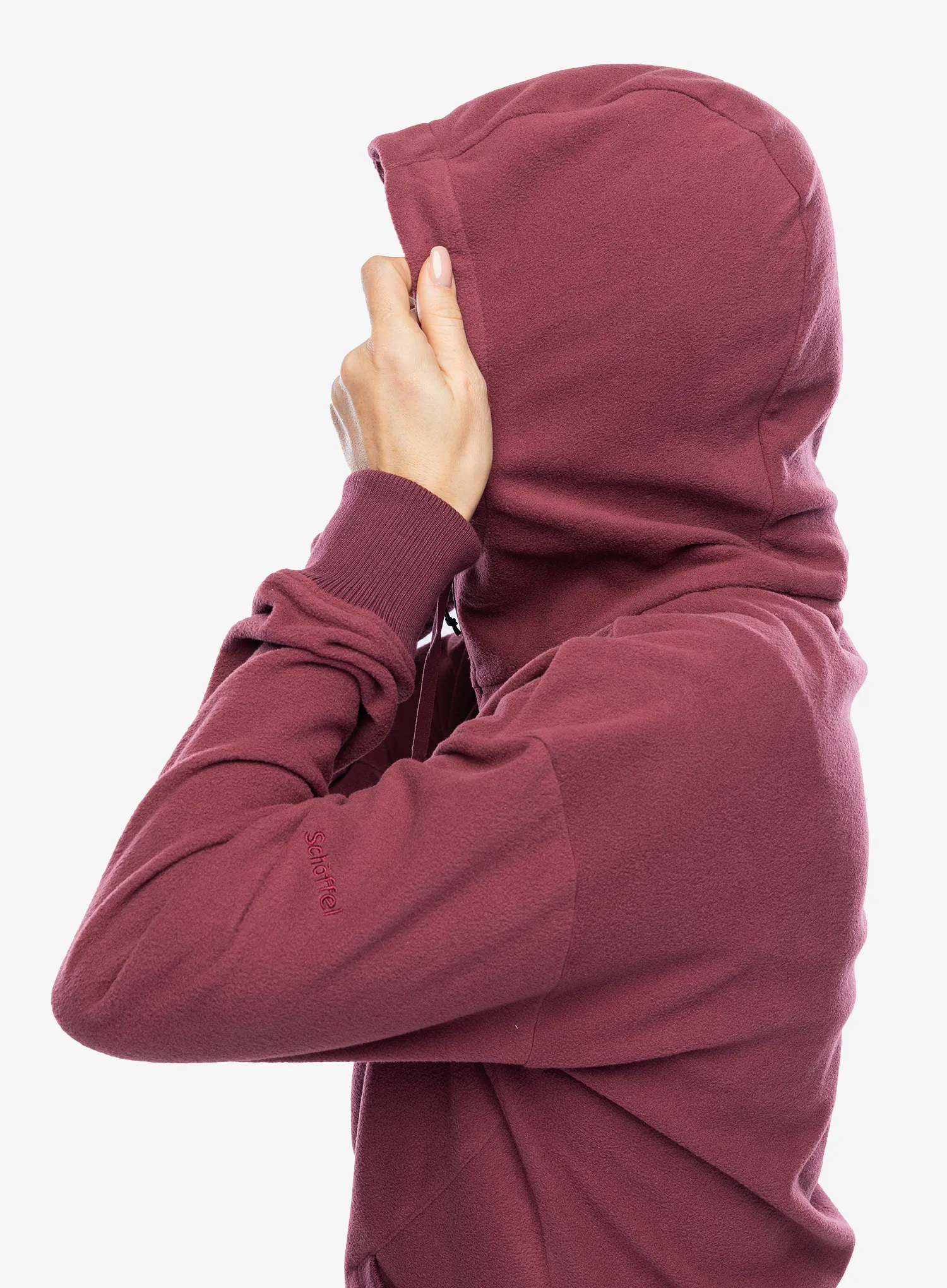 Fleece mikina dámská Schoffel Fleece Jk Style Leveche - acai