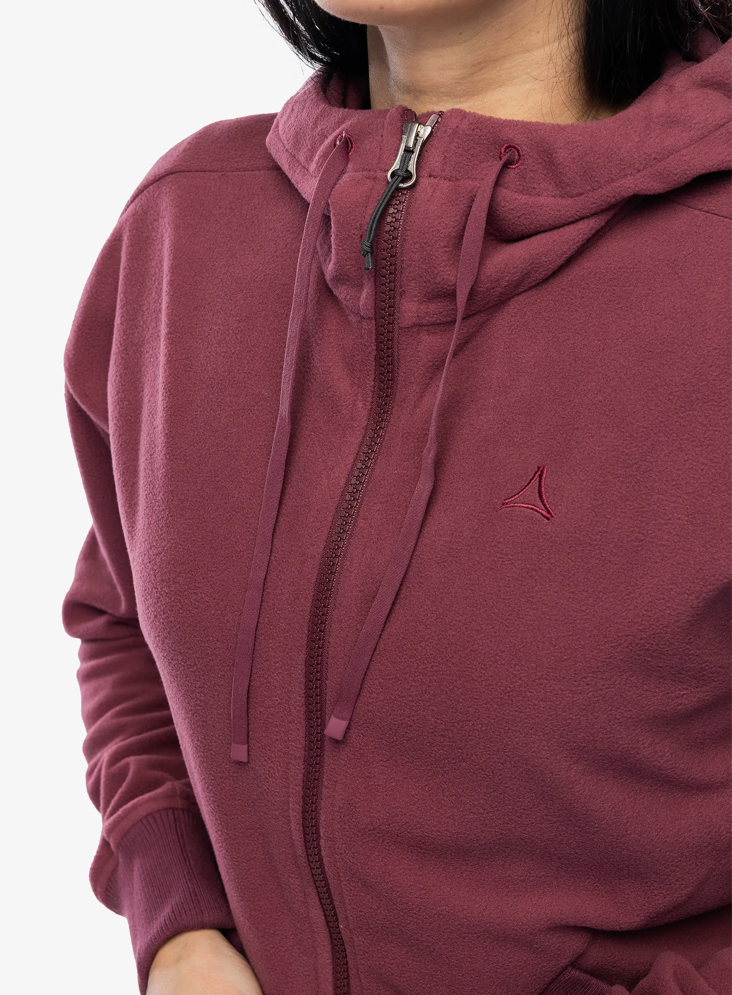 Fleece mikina dámská Schoffel Fleece Jk Style Leveche - acai