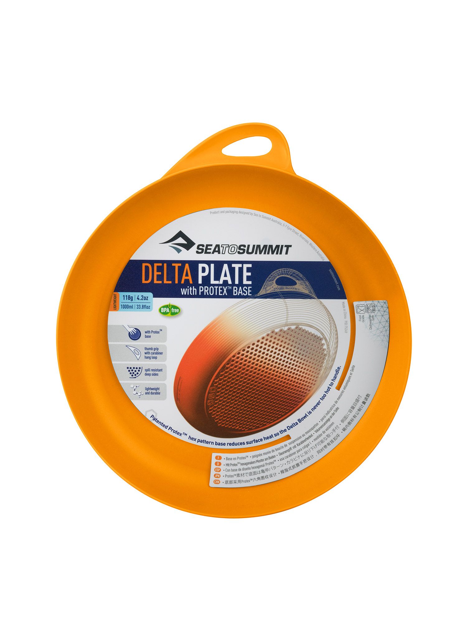 Jídelní talíř Sea To Summit Delta Plate - orange