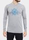 Termoaktivní mikina Sensor Merino Active PT Tee L/S - grey compass
