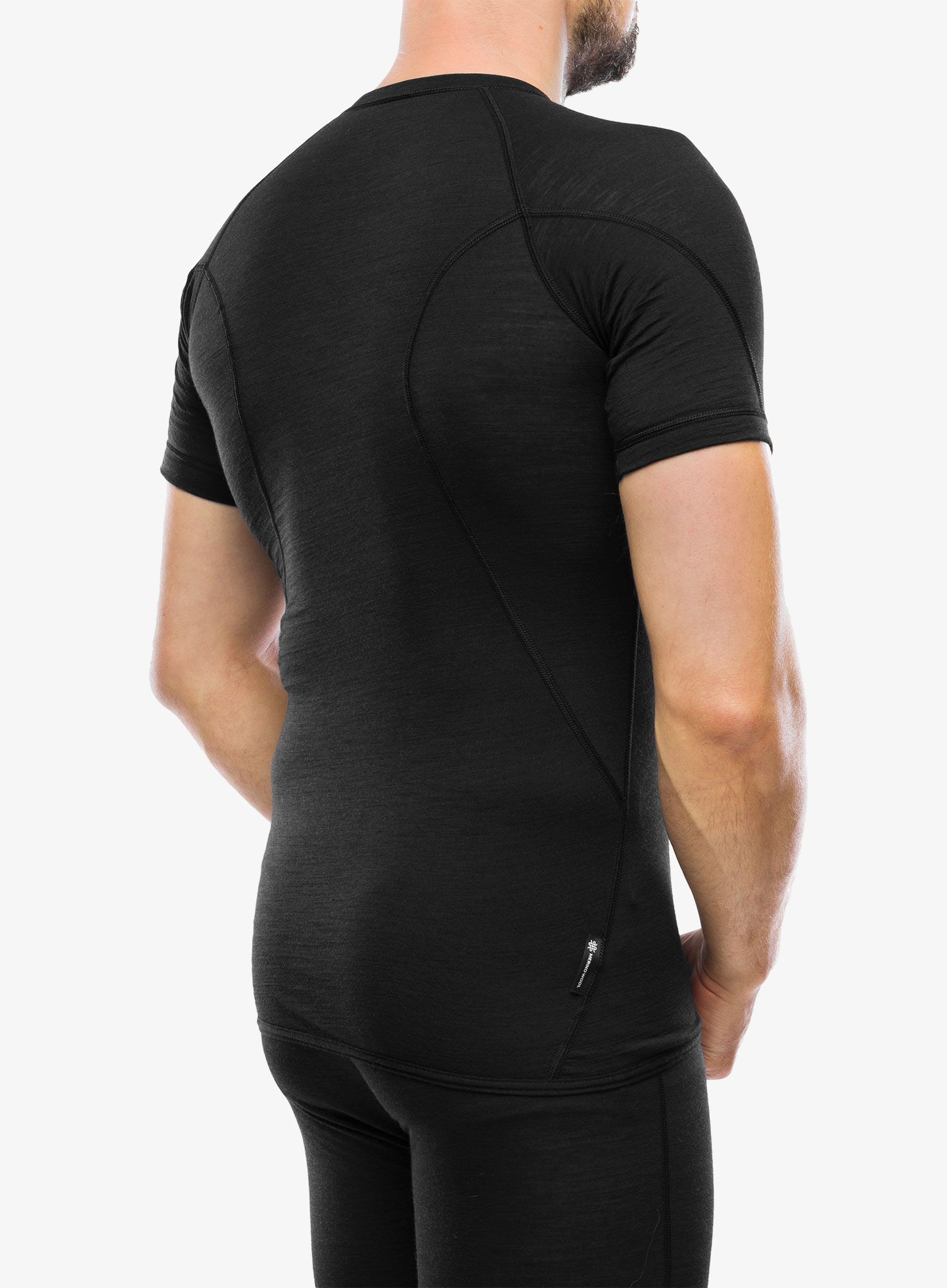 Termotriko Sensor Merino Air Tee S/S - black/ black