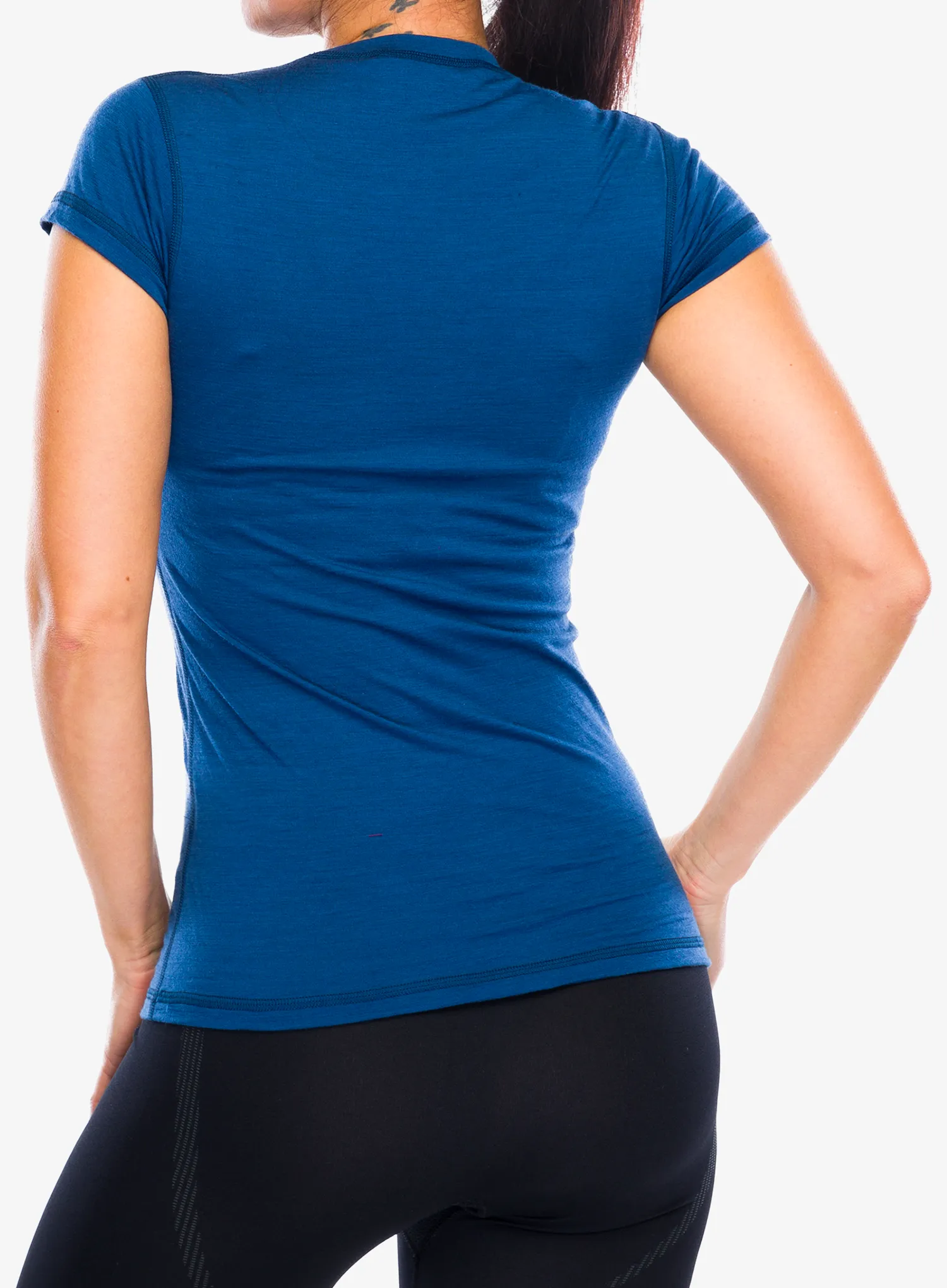 Dámské termoaktivní tričko Sensor Merino Air Tee S/S - blue