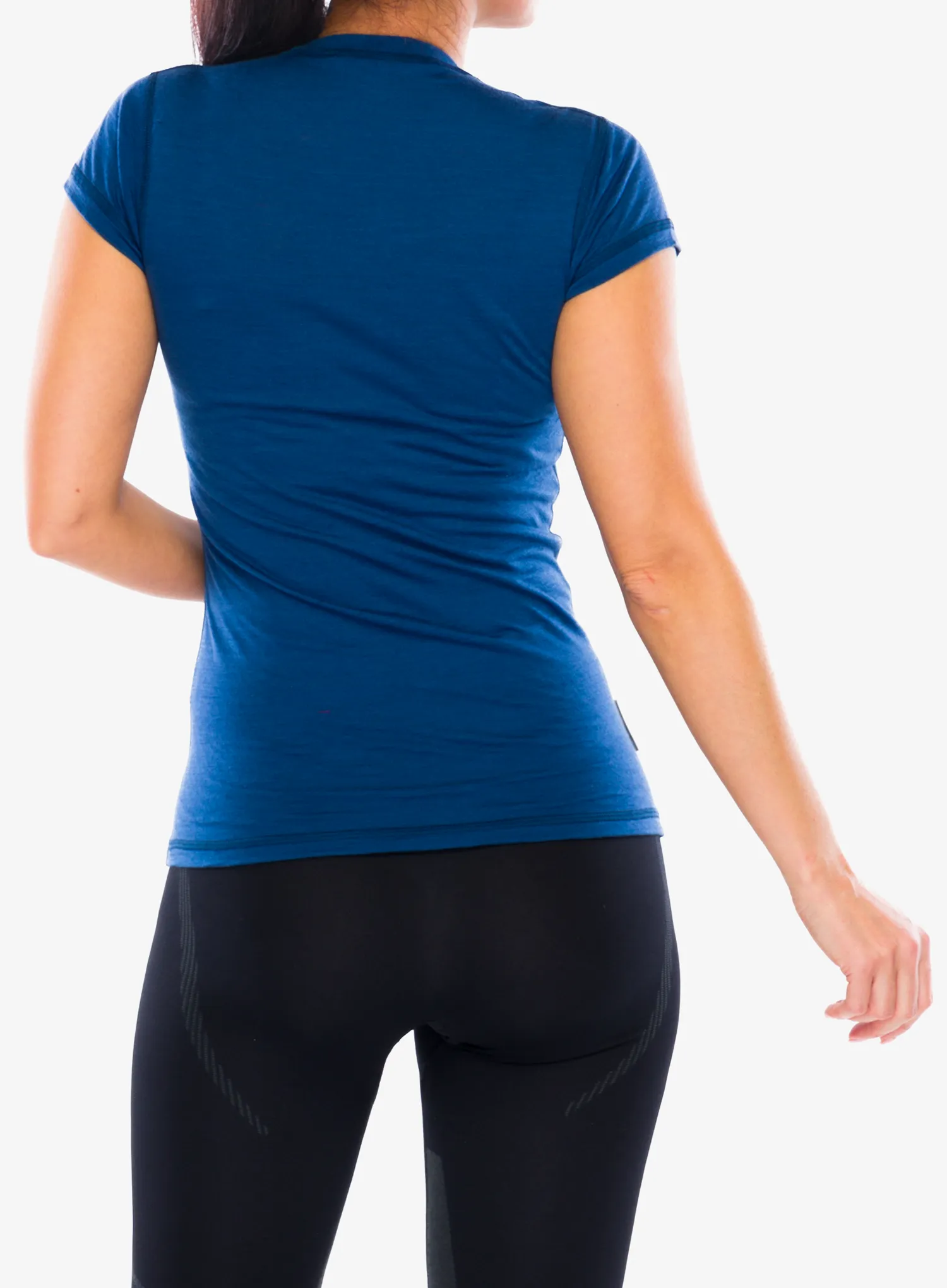 Dámské termoaktivní tričko Sensor Merino Air Tee S/S - blue