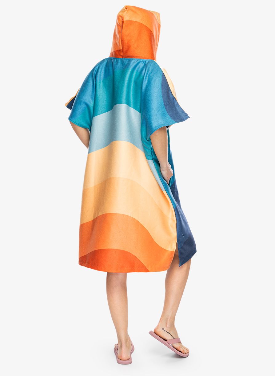 Pončo Slowtide Shores Quick Dry Poncho - multi