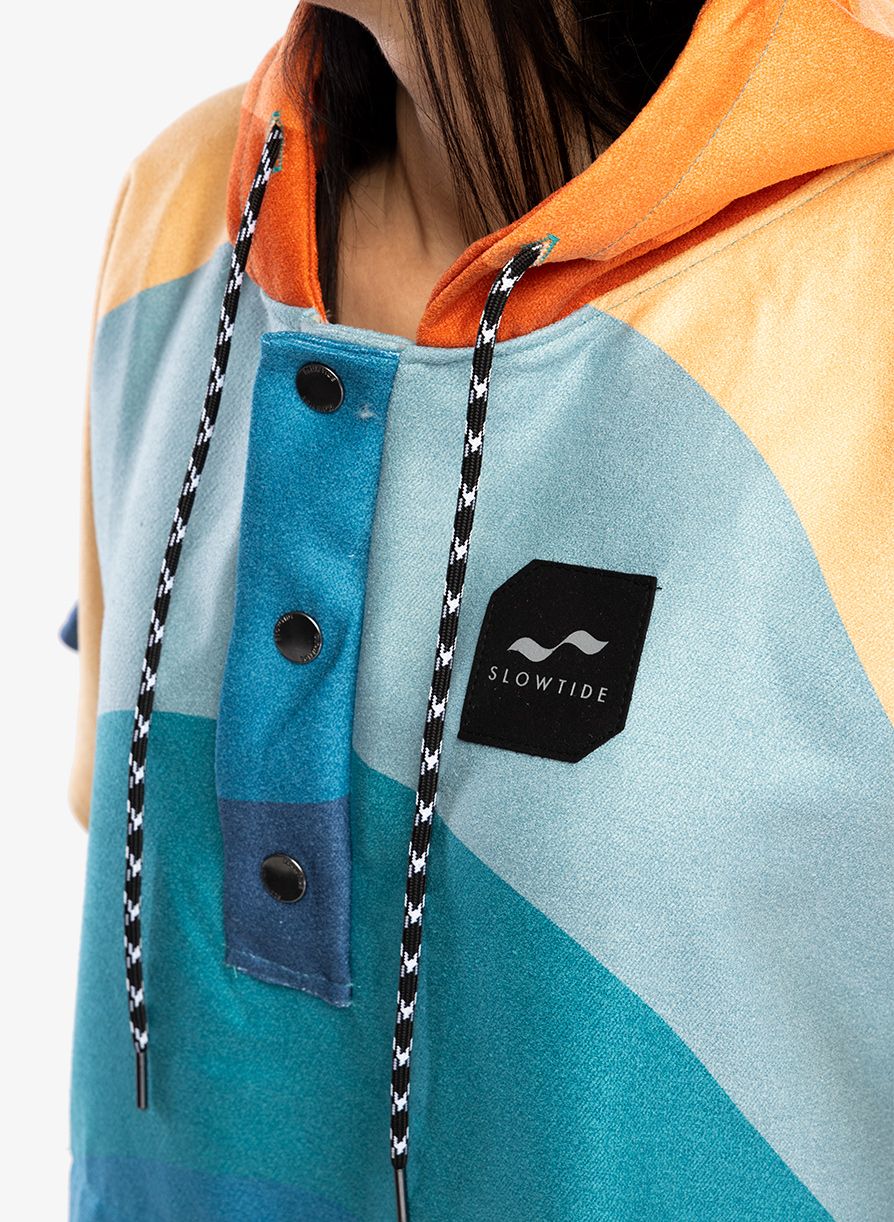 Pončo Slowtide Shores Quick Dry Poncho - multi