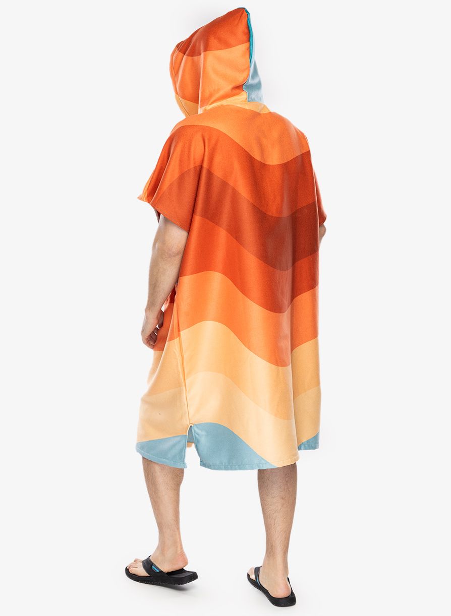 Pončo Slowtide Shores Quick Dry Poncho - multi