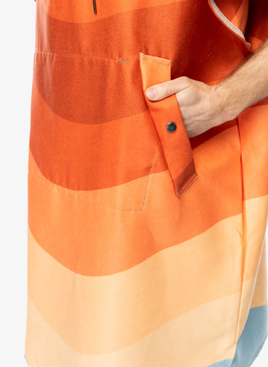 Pončo Slowtide Shores Quick Dry Poncho - multi