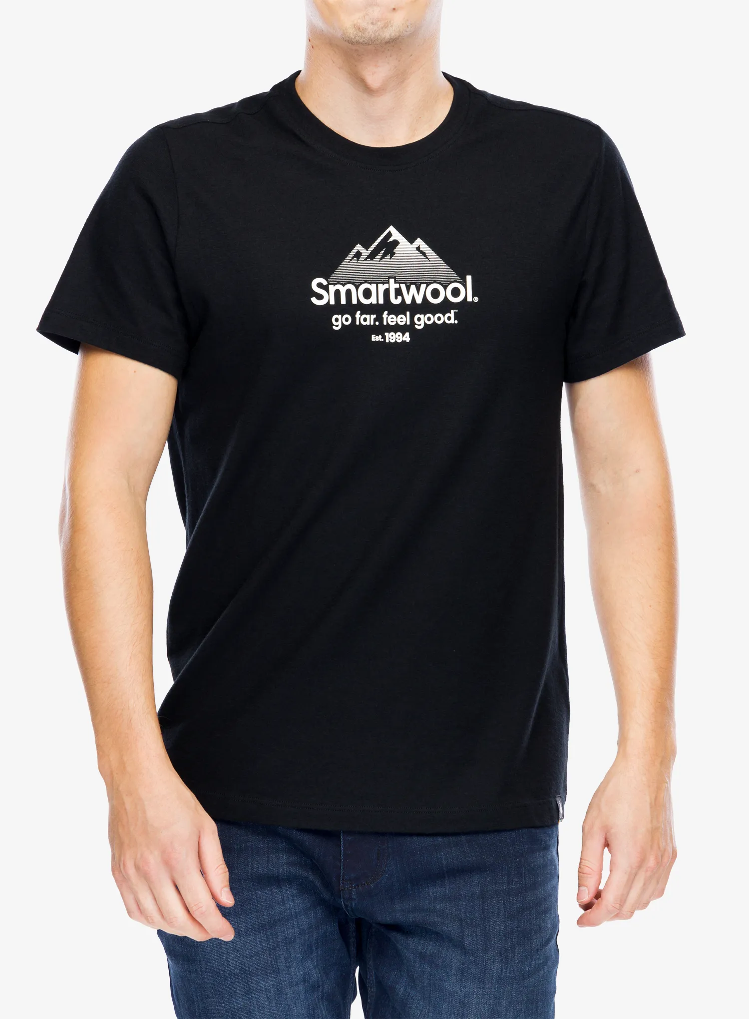 Tričko s potiskem Smartwool 30th Anniversary Graphic Short Sleeve Tee - black