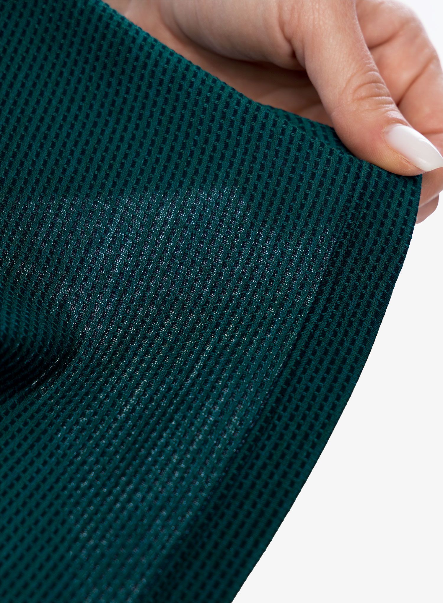 Dámský top Smartwool Active Mesh High Neck Tank - dark emerald heather