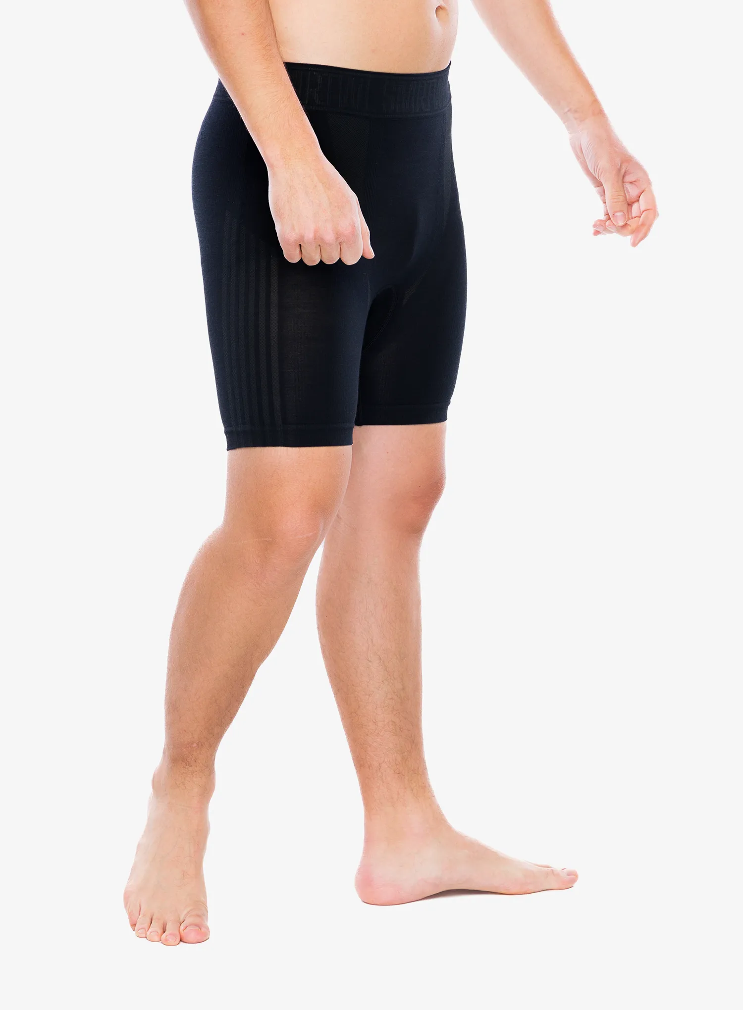 Funkční boxerky Smartwool Intraknit 6 Boxer Brief Boxed - black/charcoal