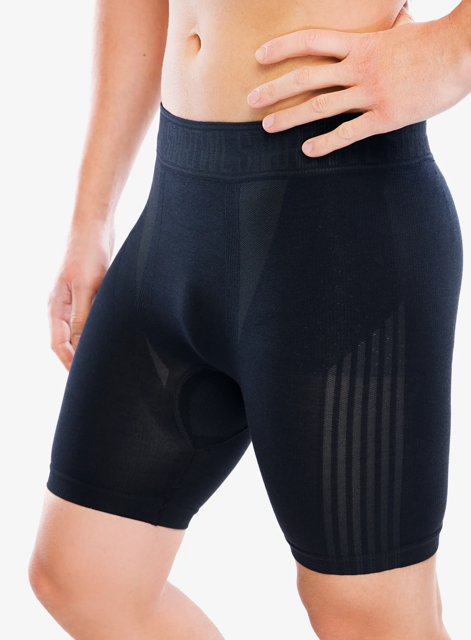 Funkční boxerky Smartwool Intraknit 6 Boxer Brief Boxed - black/charcoal
