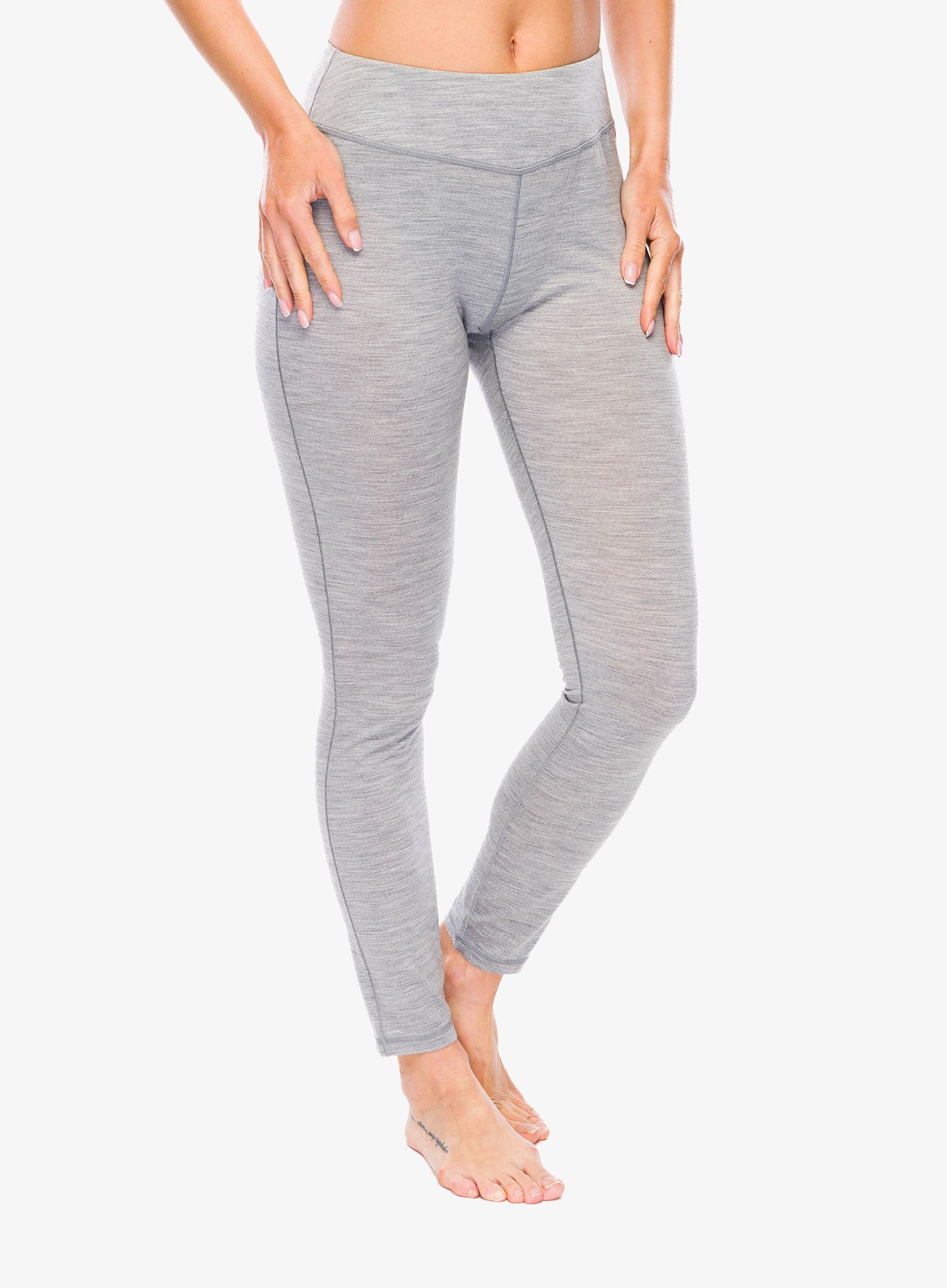 Dámské legíny Smartwool Merino 150 Baselayer Bottom - light gray heather
