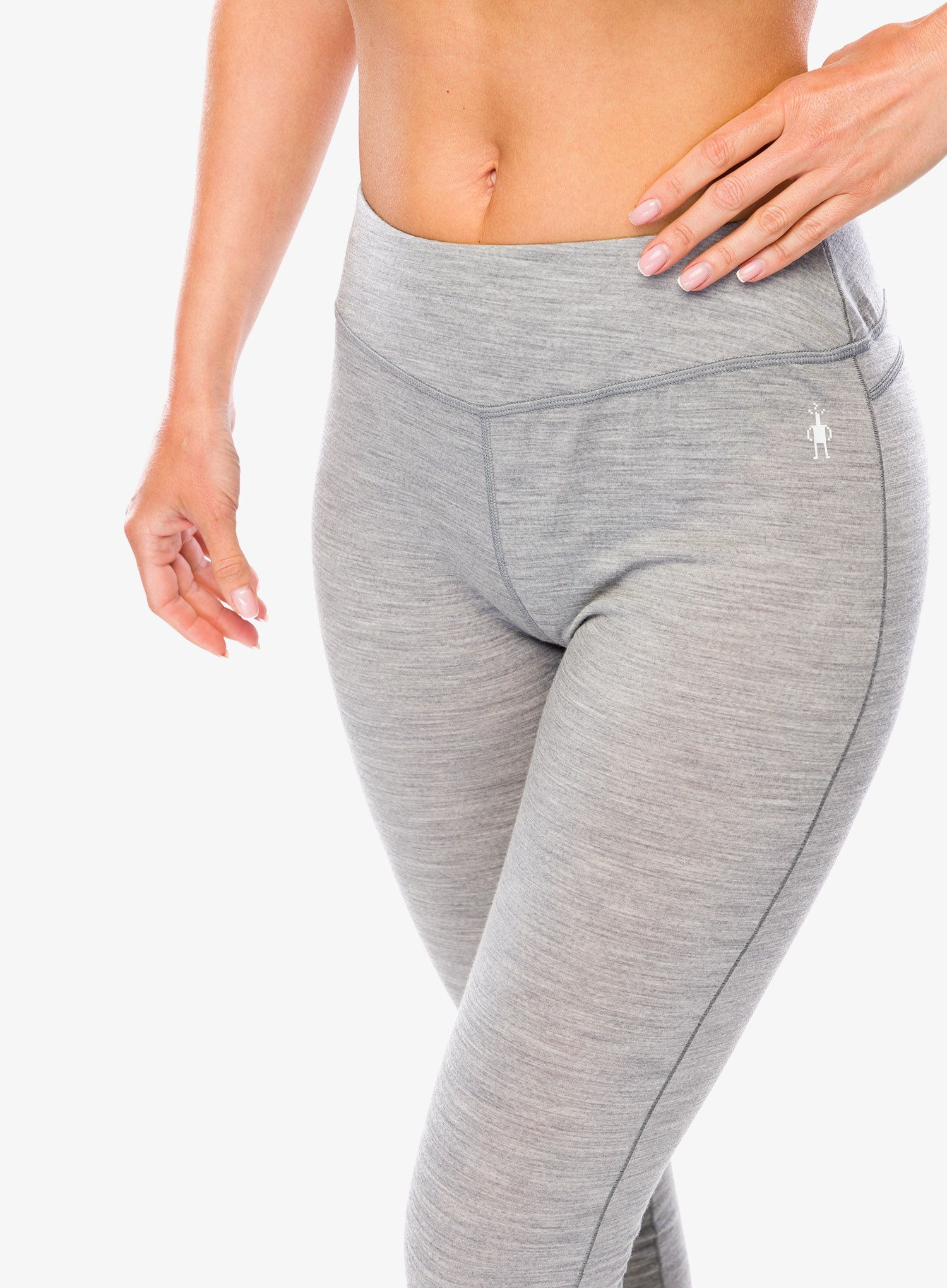 Dámské legíny Smartwool Merino 150 Baselayer Bottom - light gray heather
