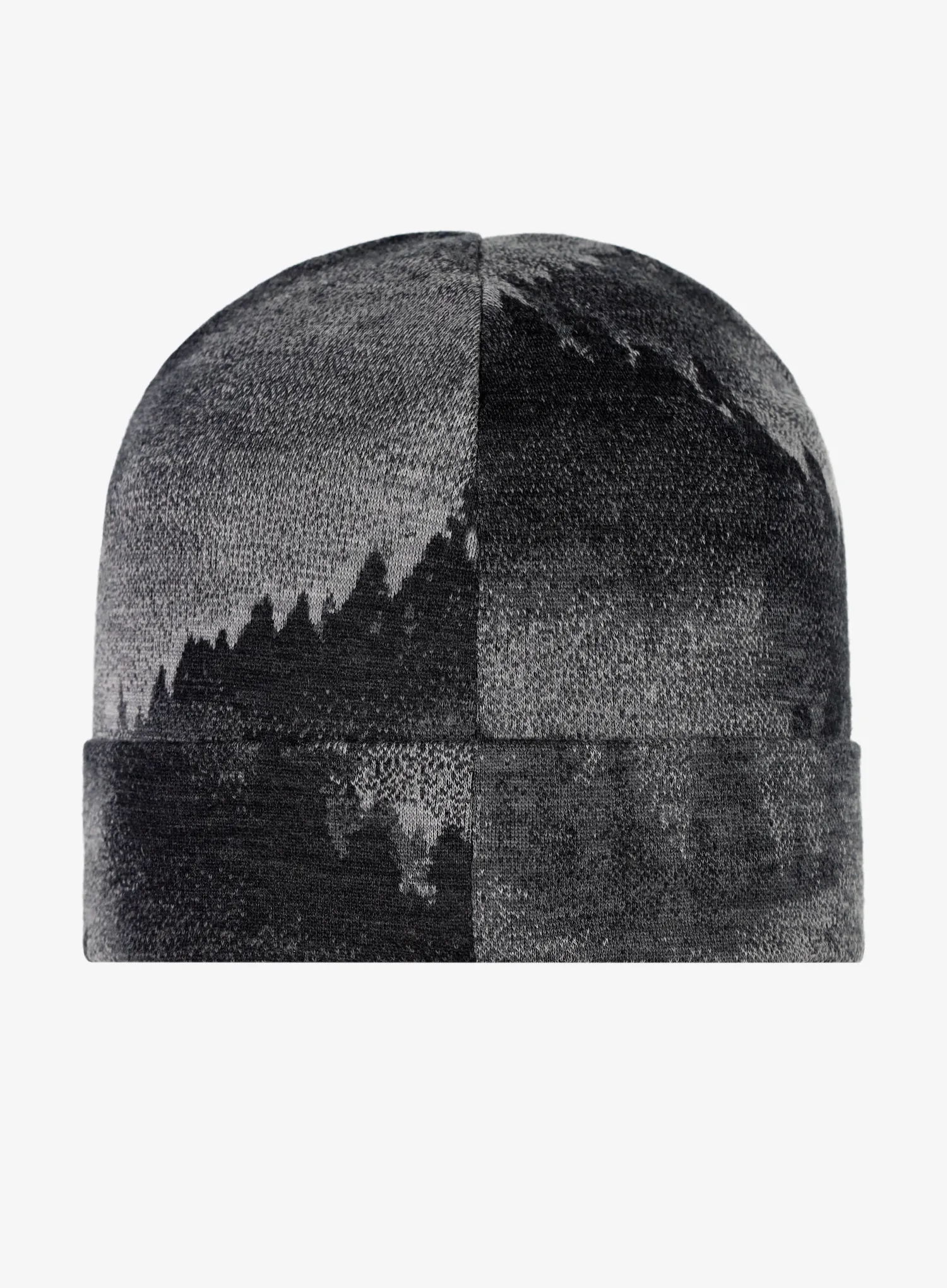 Zimní čepice Smartwool Merino 250 Cuffed Beanie - charcoal foggy pines