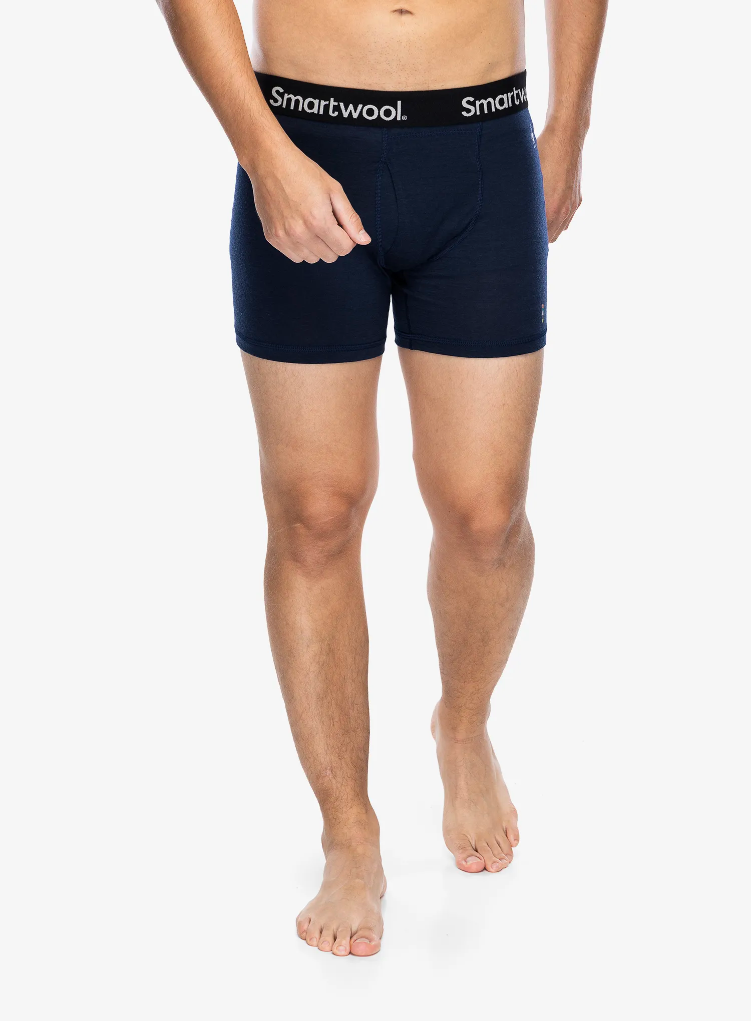 Funkční boxerky Smartwool Merino Boxer Brief Boxed - deep navy