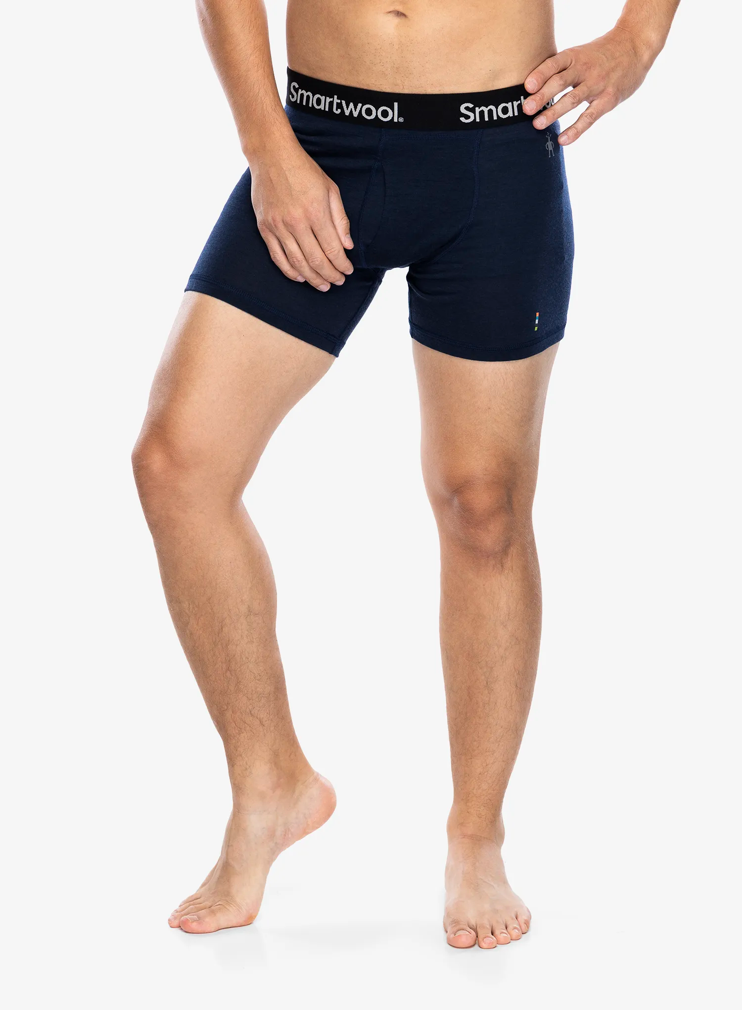 Funkční boxerky Smartwool Merino Boxer Brief Boxed - deep navy