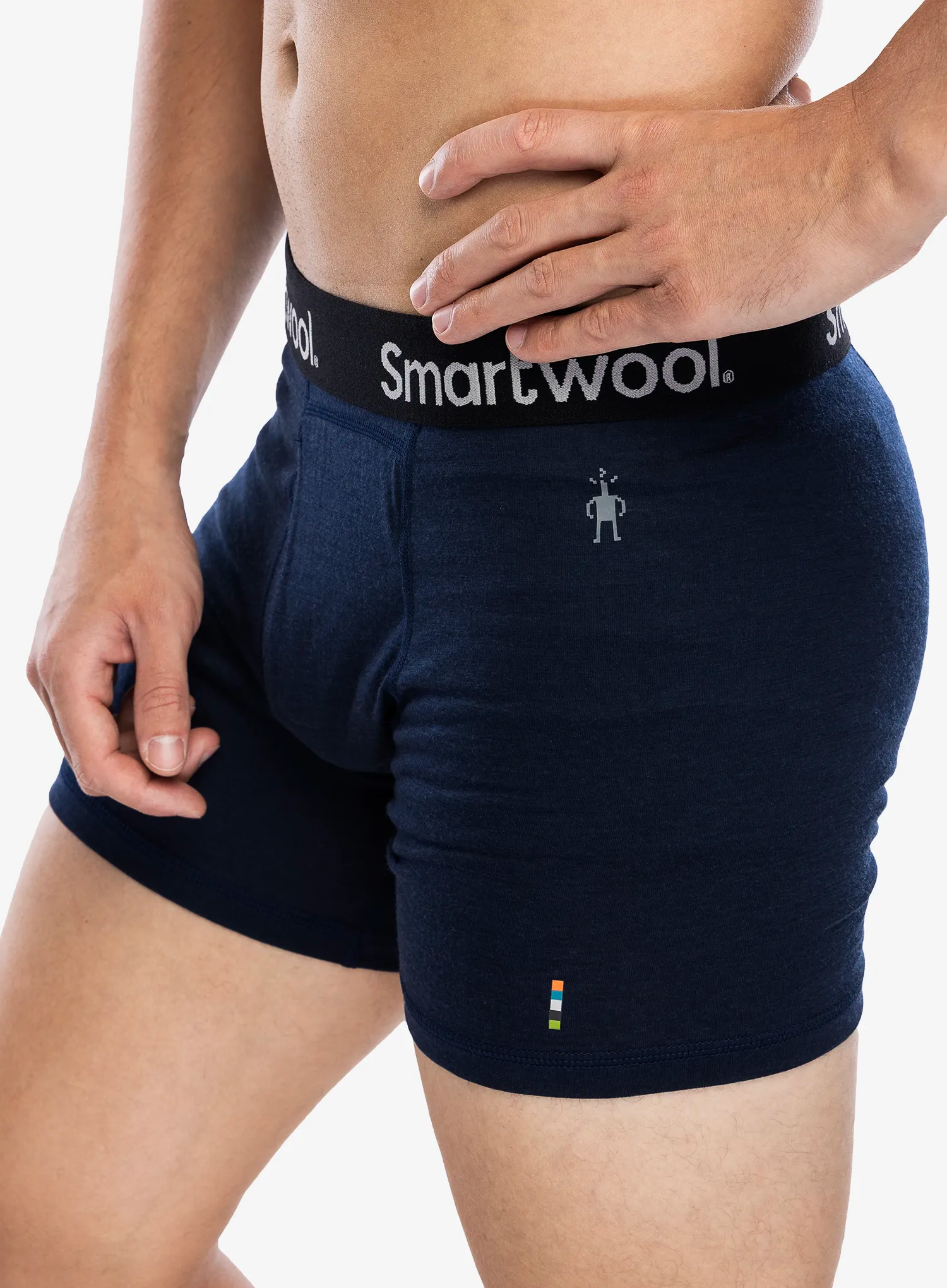 Funkční boxerky Smartwool Merino Boxer Brief Boxed - deep navy