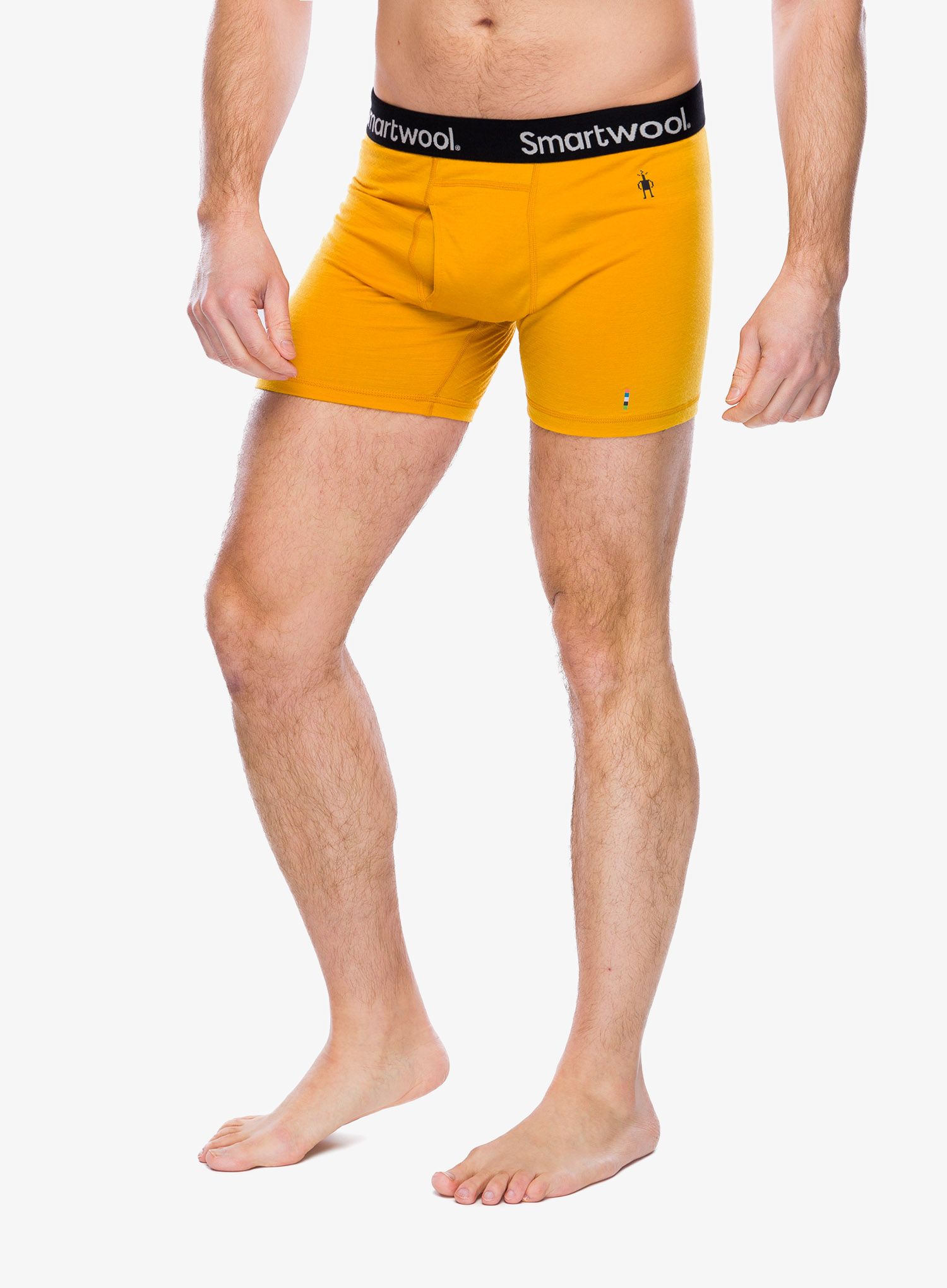Funkční boxerky Smartwool Merino Boxer Brief Boxed - honey gold