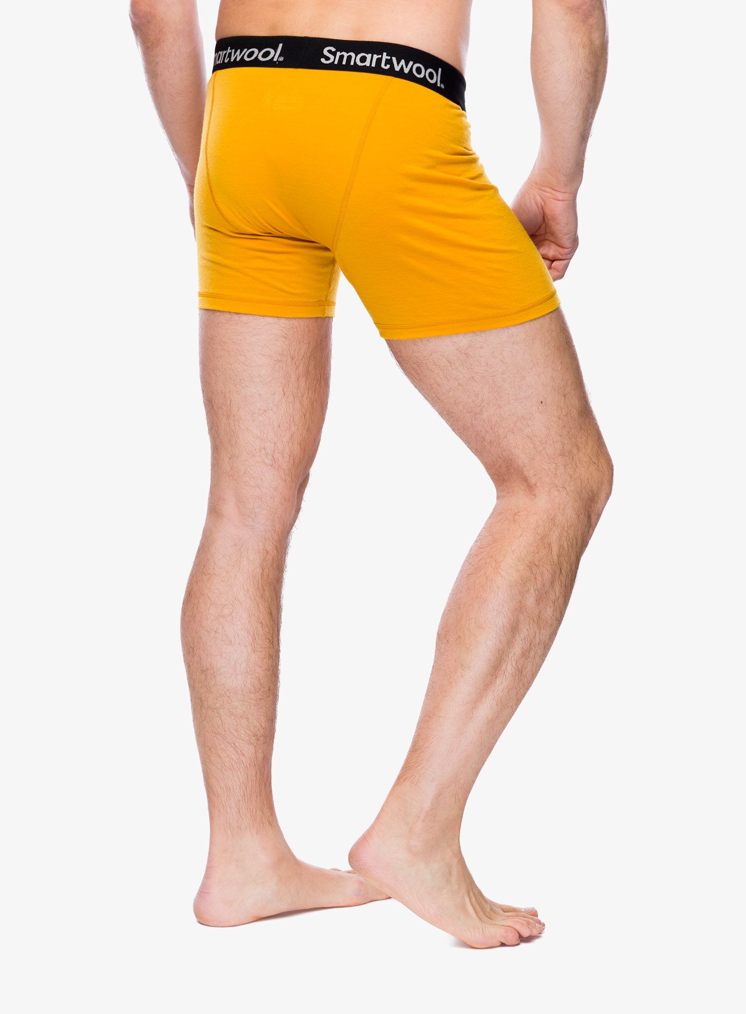 Funkční boxerky Smartwool Merino Boxer Brief Boxed - honey gold