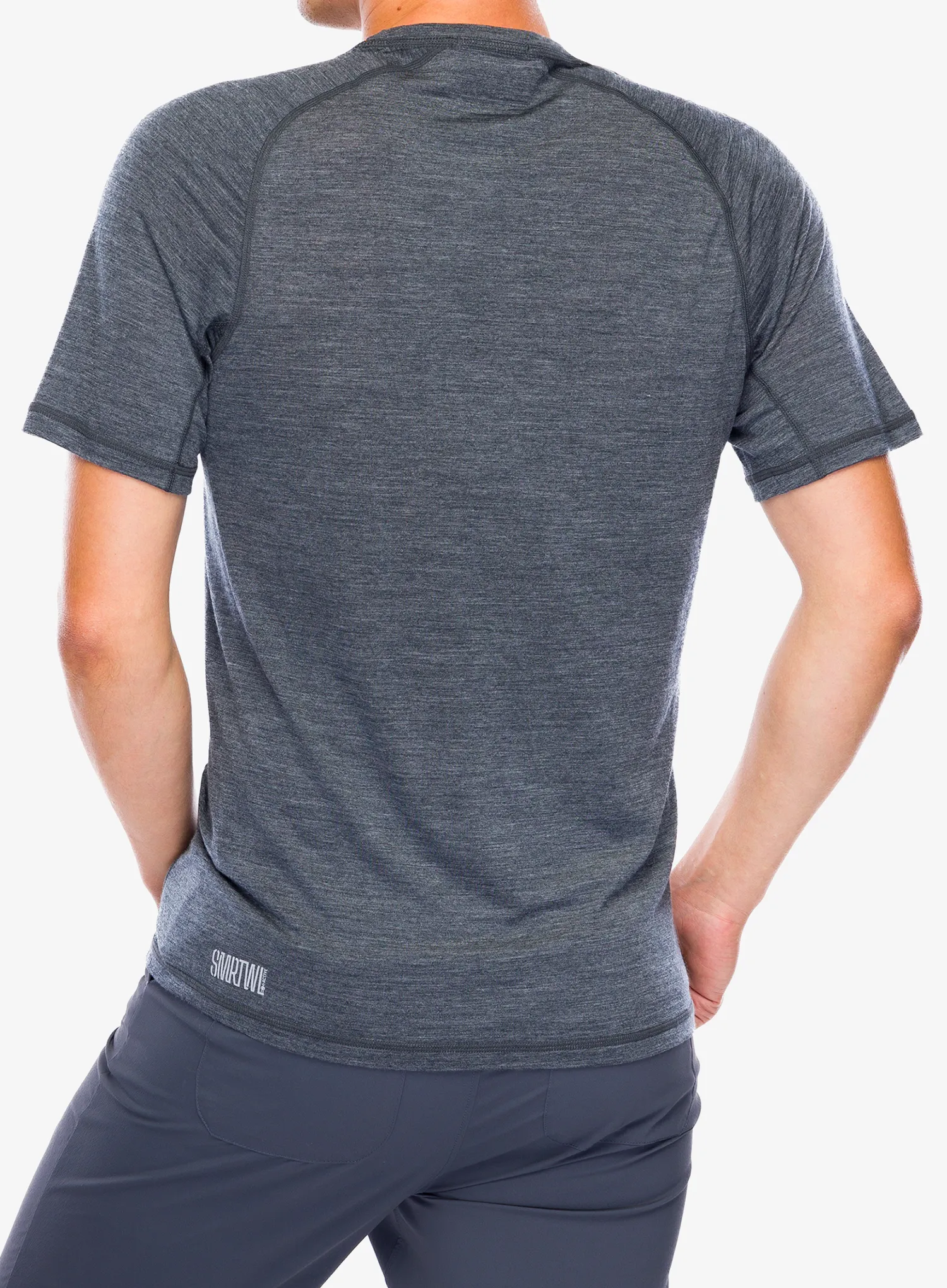 Merino triko Smartwool Merino Sport Ultralite S/S - charcoal heather