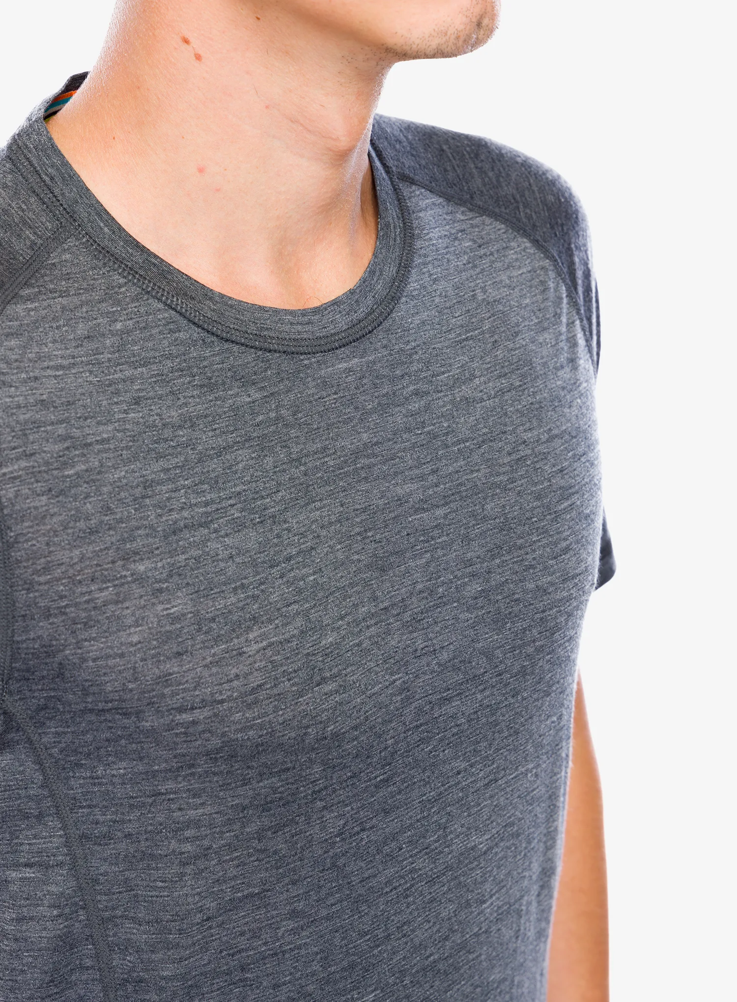 Merino triko Smartwool Merino Sport Ultralite S/S - charcoal heather