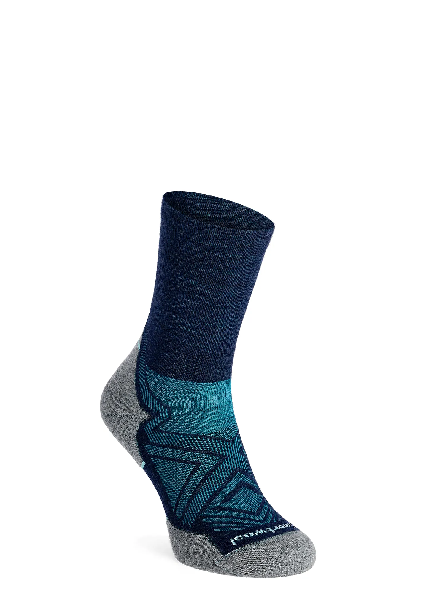 Ponožky na běhání Smartwool Run Targeted Cushion Mid Crew Socks - deep navy