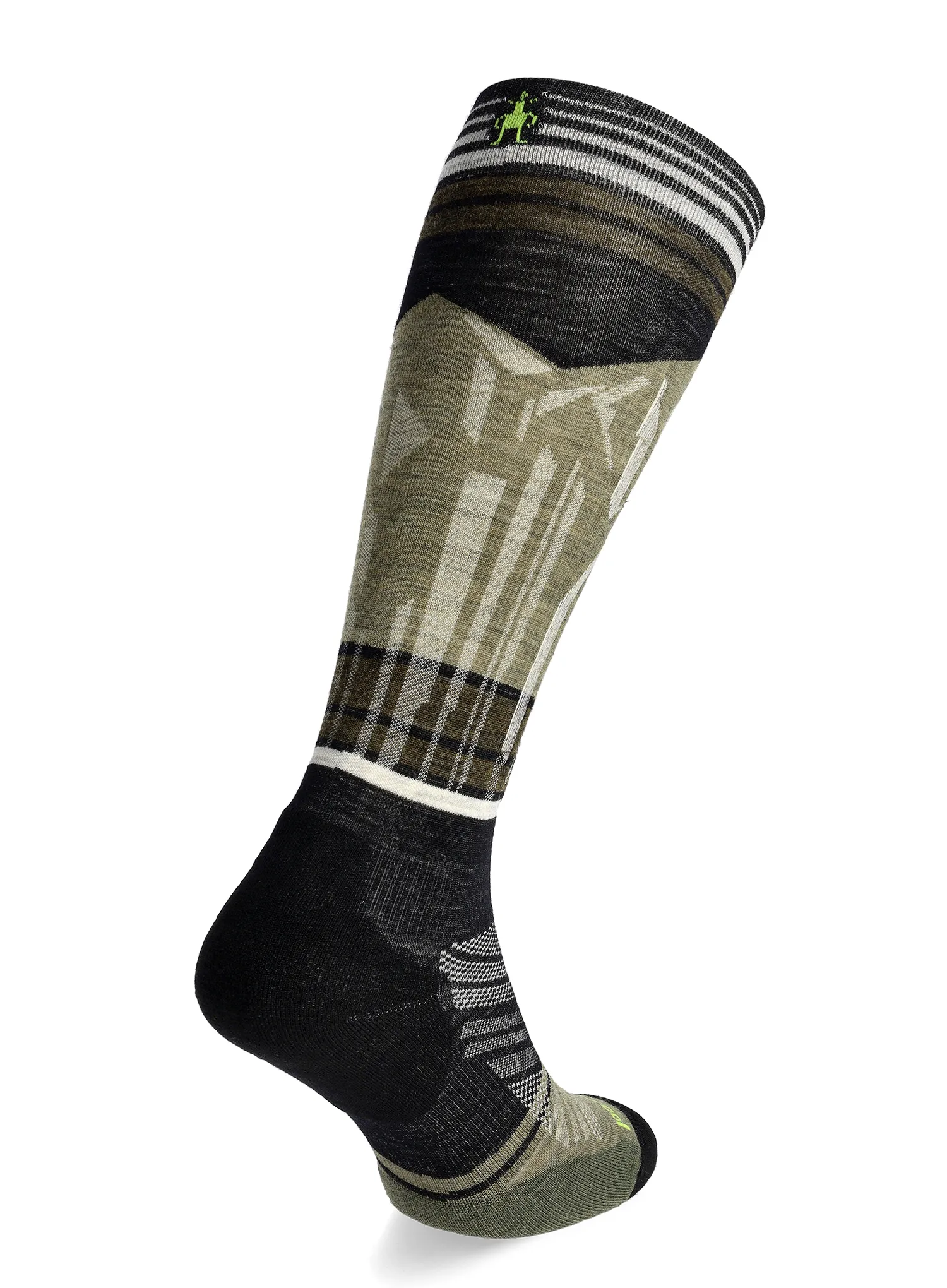 Lyžařské ponožky Smartwool Ski Targeted Cushion Summit Shot OTC Socks - black