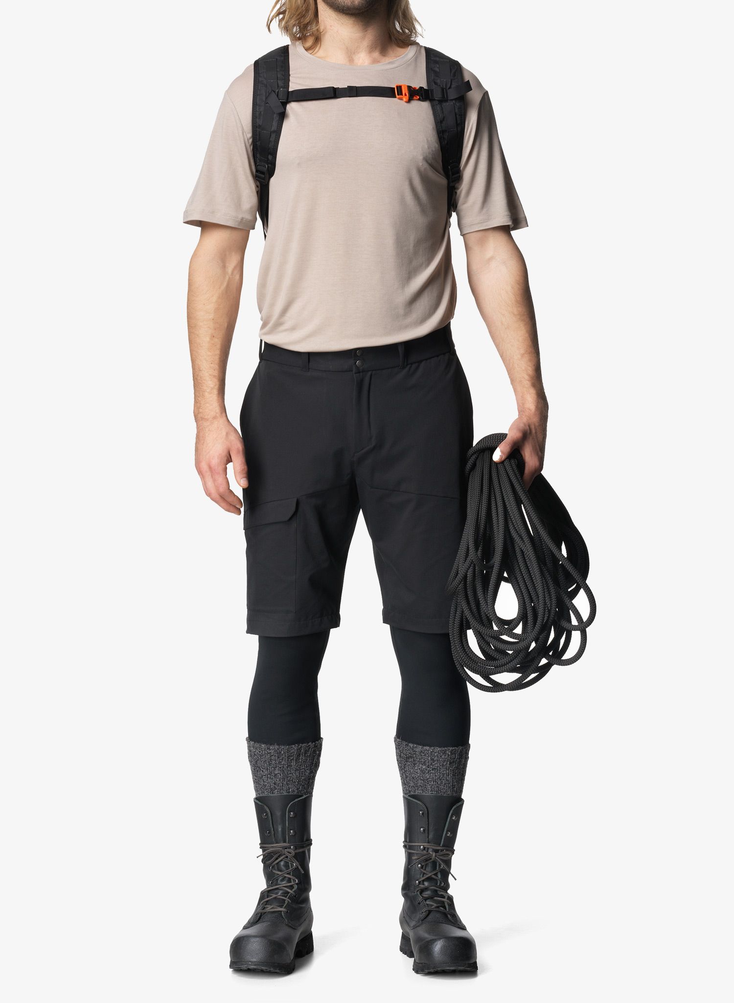 Kraťasy Houdini Go Shorts - black