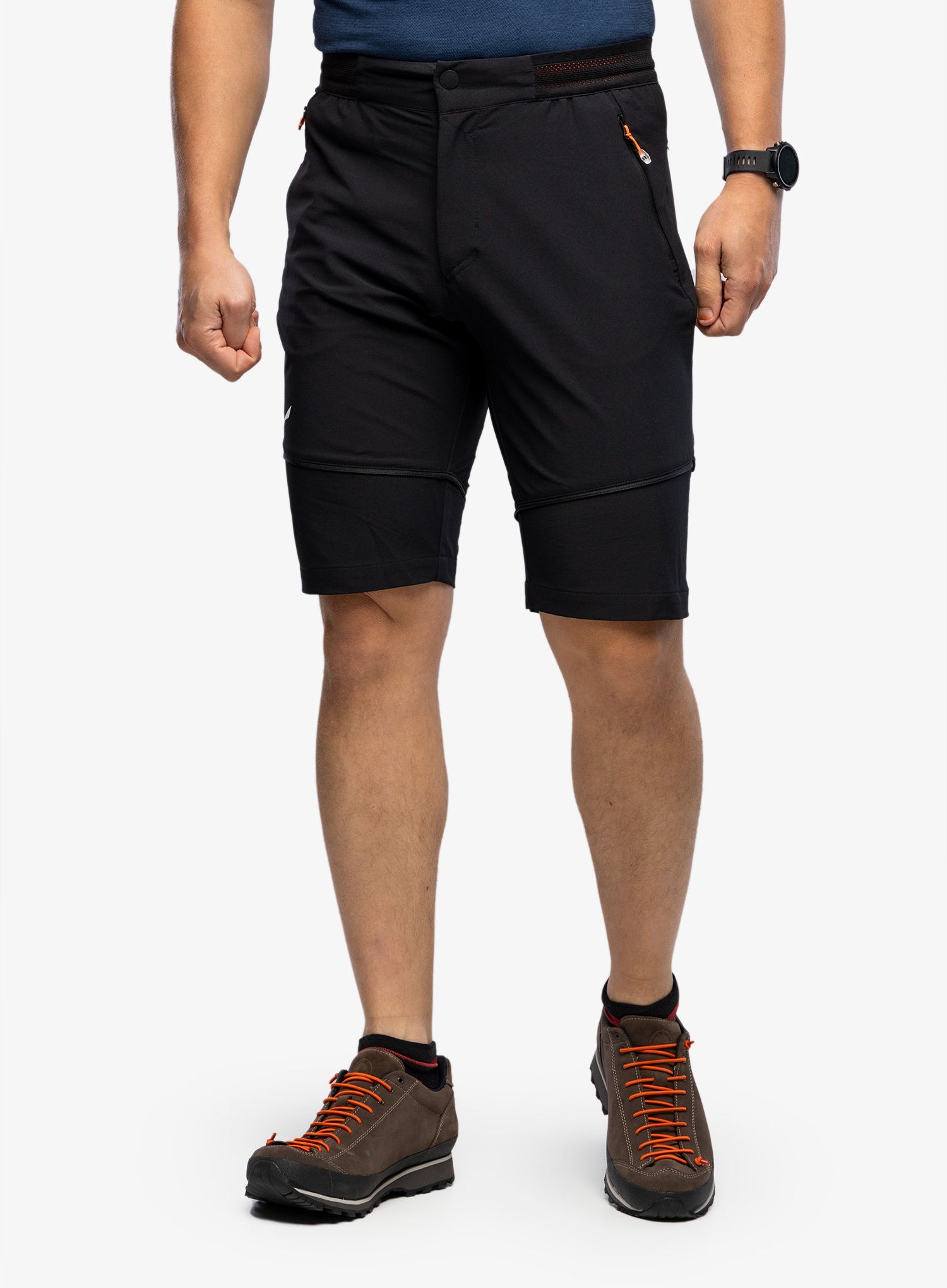 Turistické kalhoty Salewa Pedroc 2 DST 2/1 Pant - black out