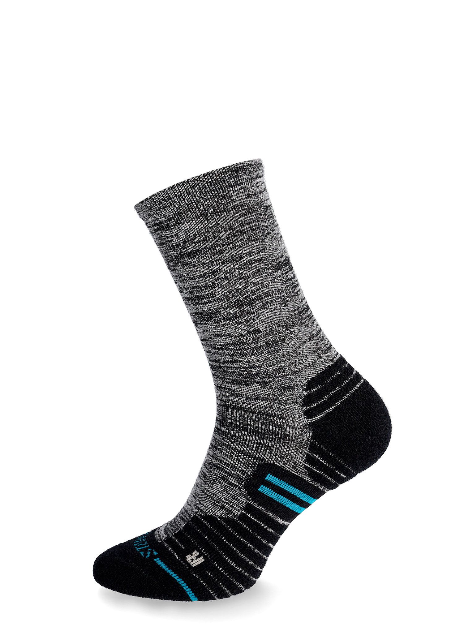 Trekové ponožky Stance Mid Wool Crew - black