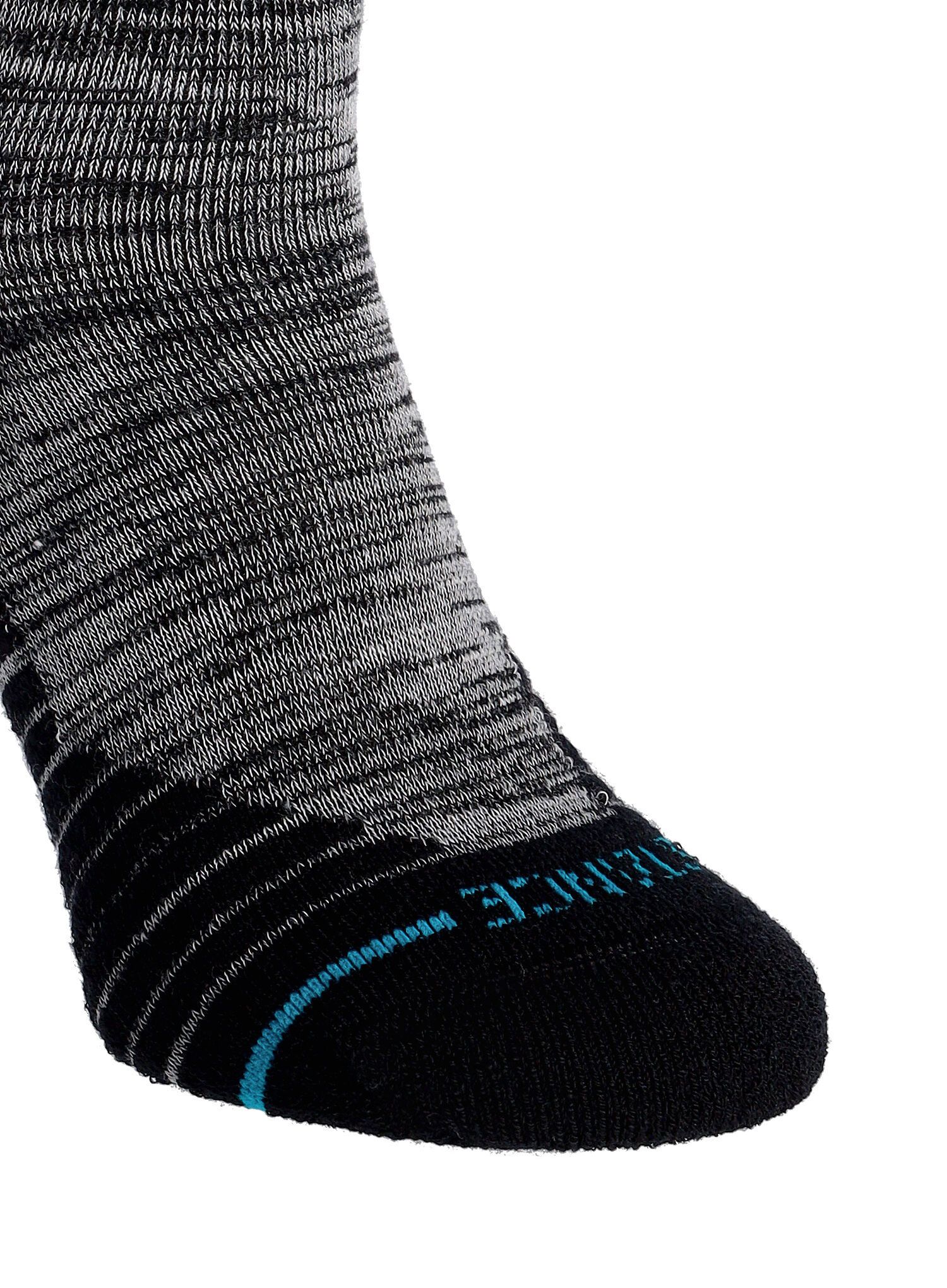 Trekové ponožky Stance Mid Wool Crew - black