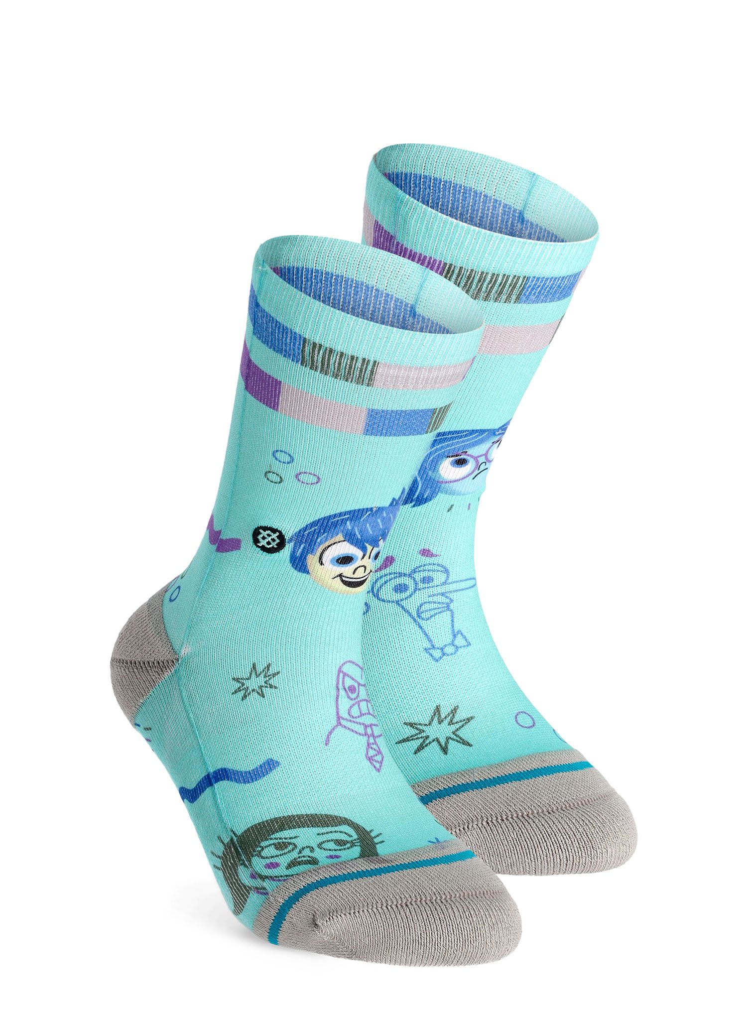Dětské ponožky Stance Pixar By Ryan 3 Pack - blue