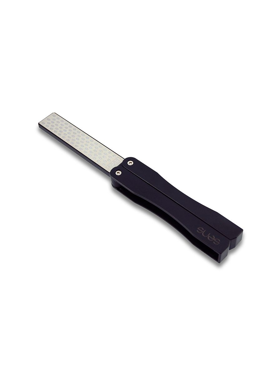 Brousek TB Outdoor Folding Diamond Sharpener - black