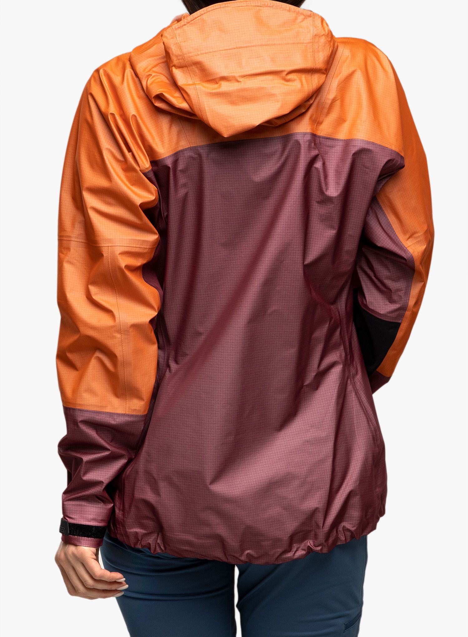 Dámská bunda adidas TERREX Techrock Light GORE-TEX Jacket - red/semi impact orange